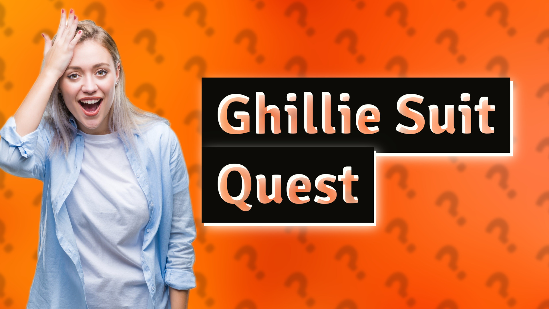Ghillie Suit Quest