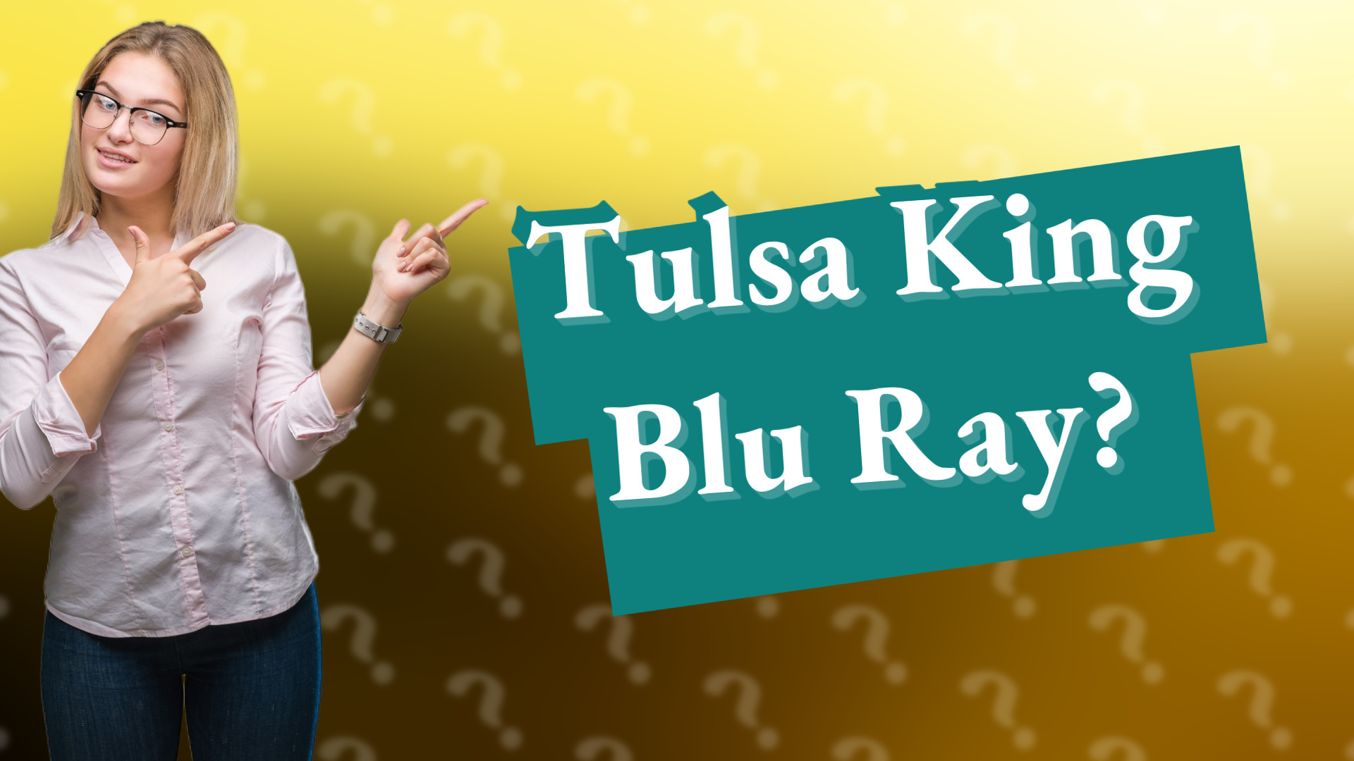Tulsa King Blu Ray?