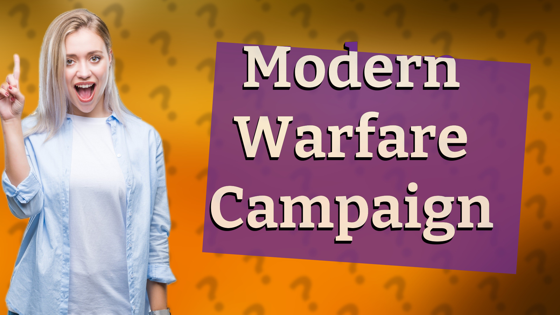 Modern Warfare Campaign
