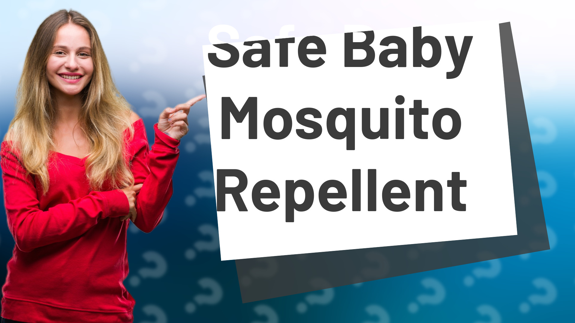 Safe Baby Mosquito Repellent