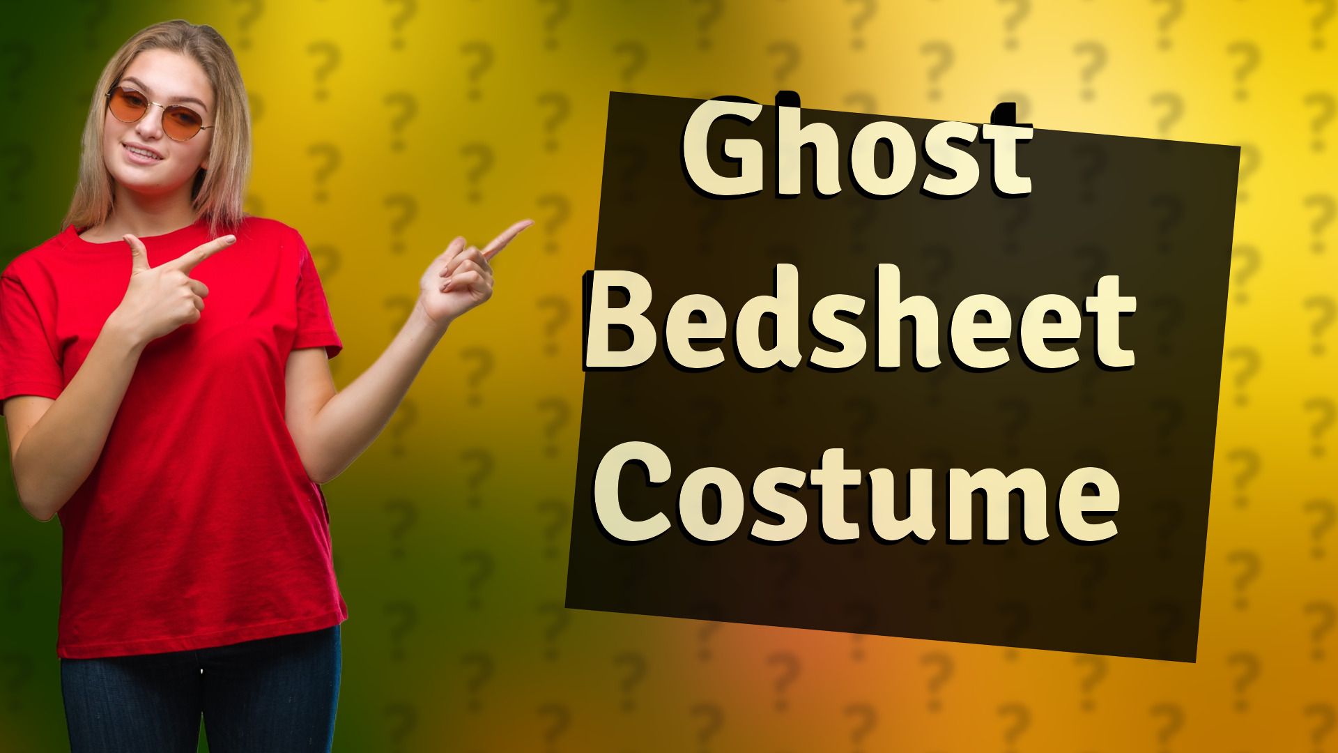 Ghost Bedsheet Costume