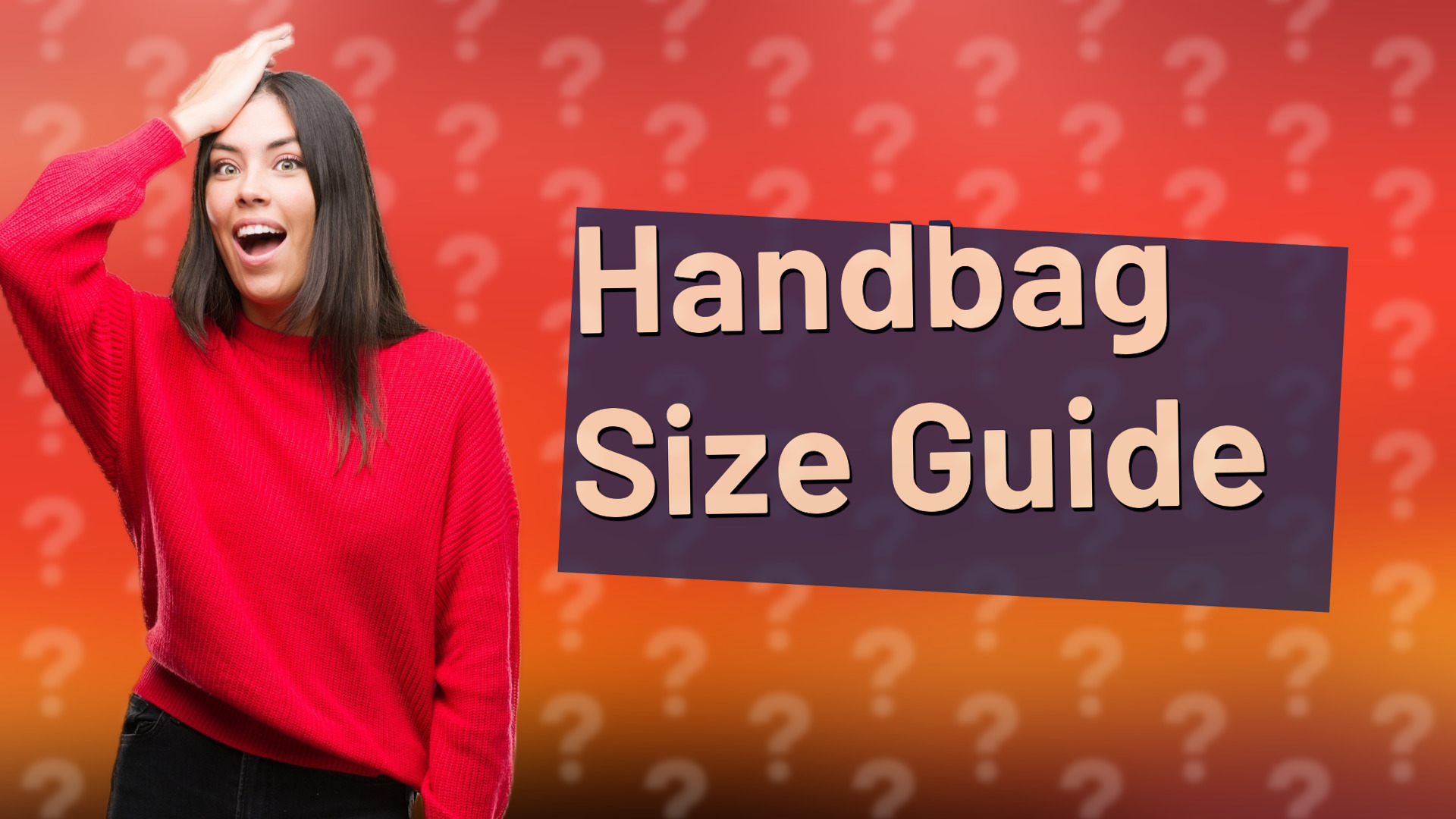 Handbag Size Guide