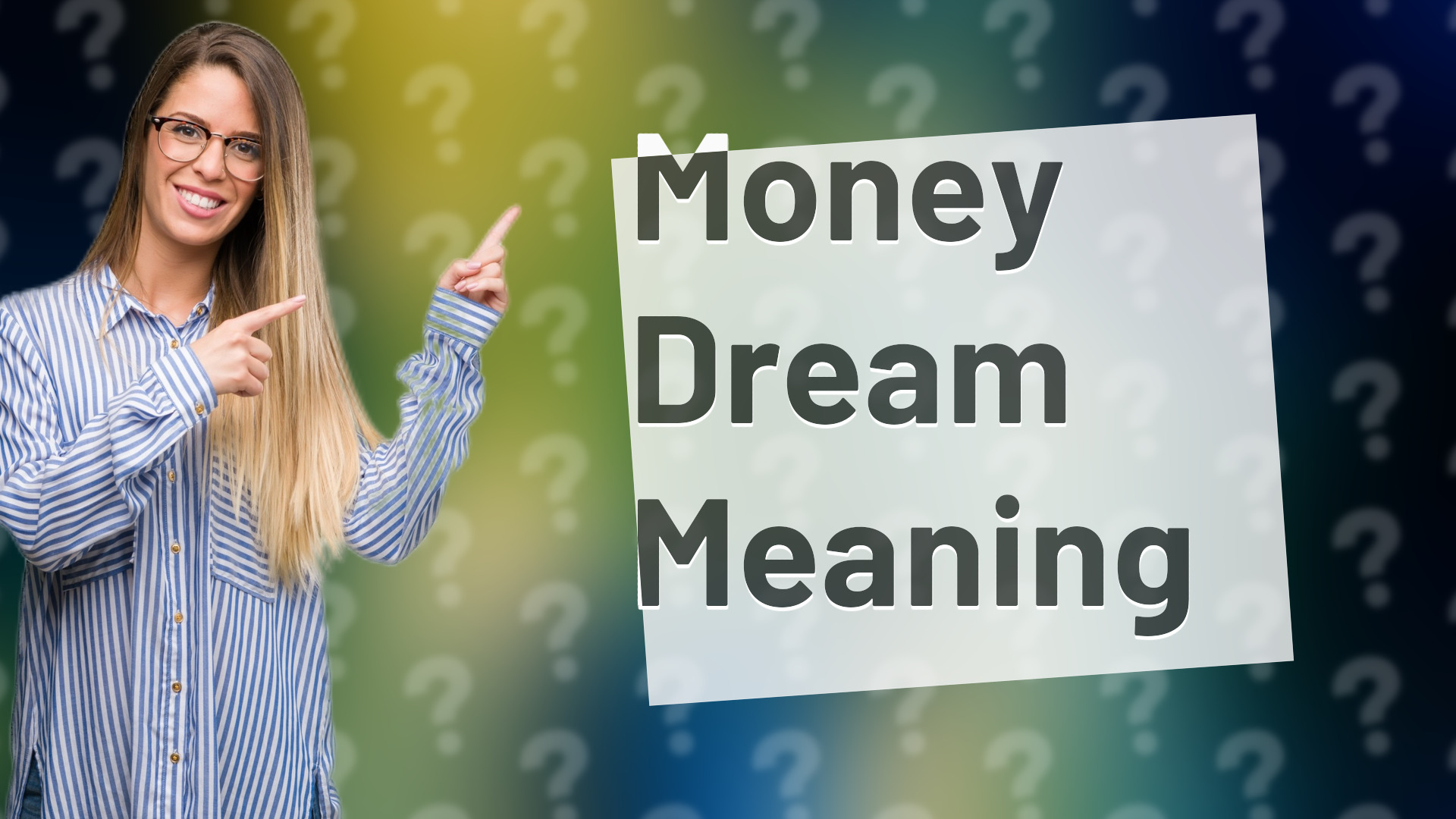 Money Dream Meaning