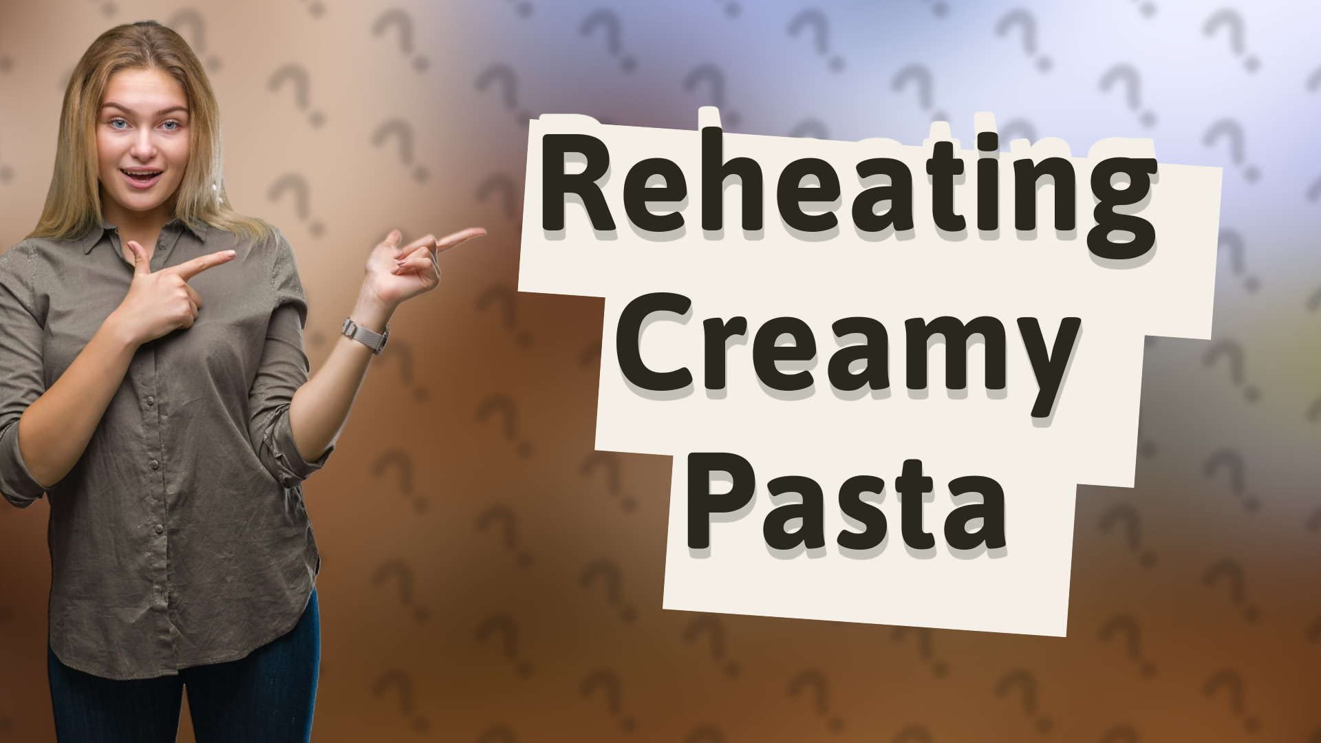 Reheating Creamy Pasta