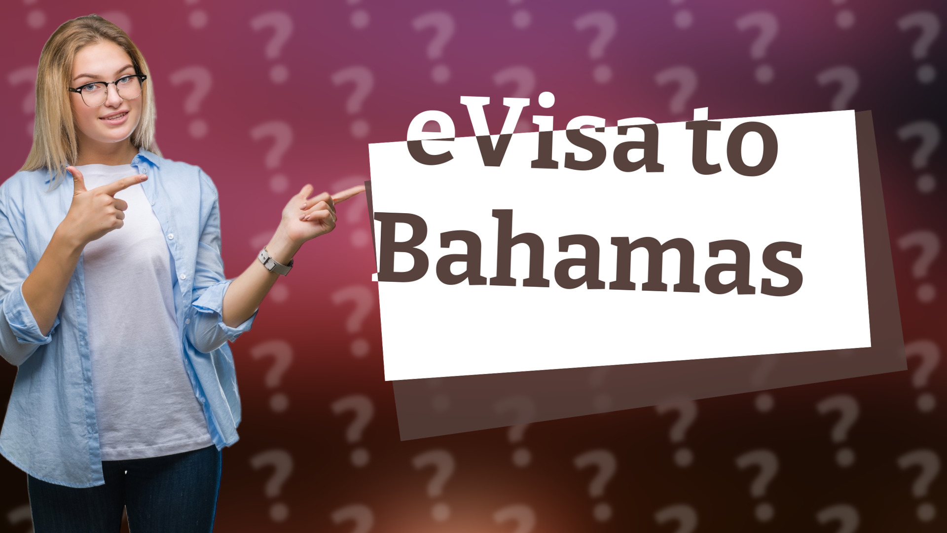 eVisa to Bahamas