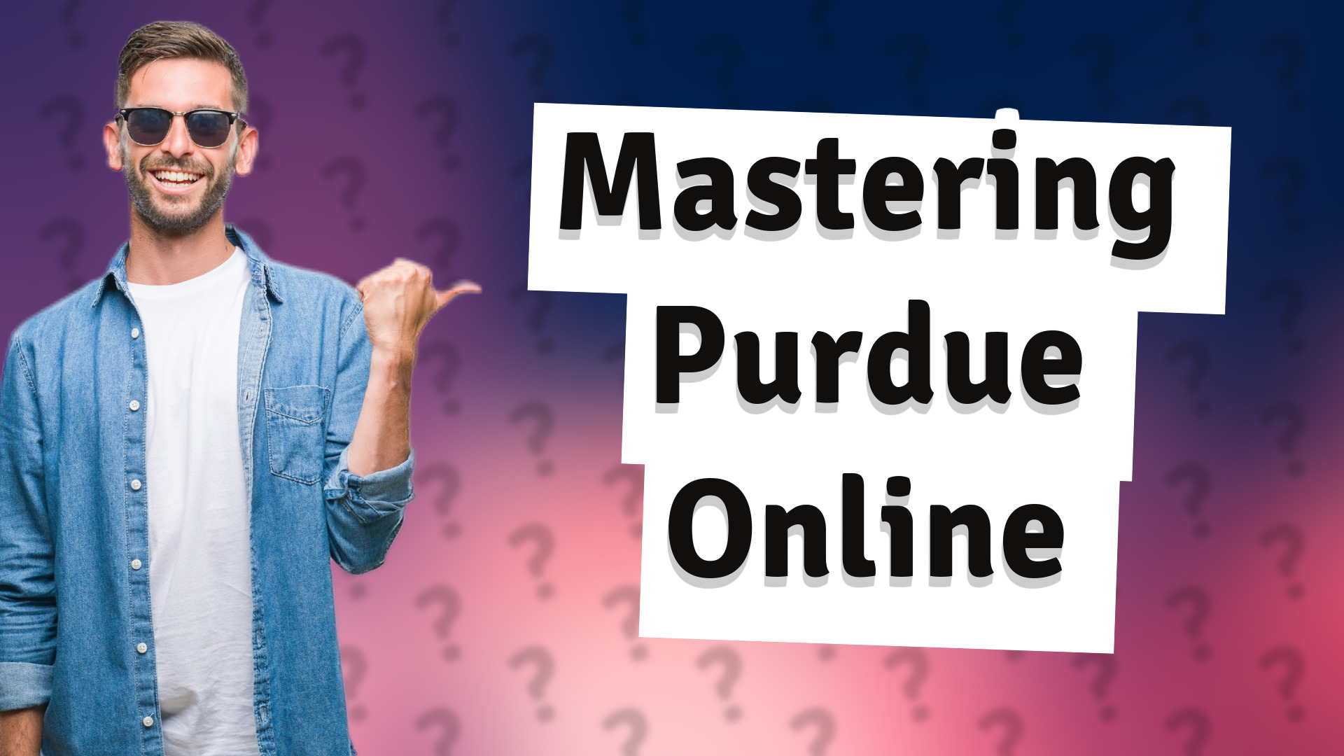Mastering Purdue Online