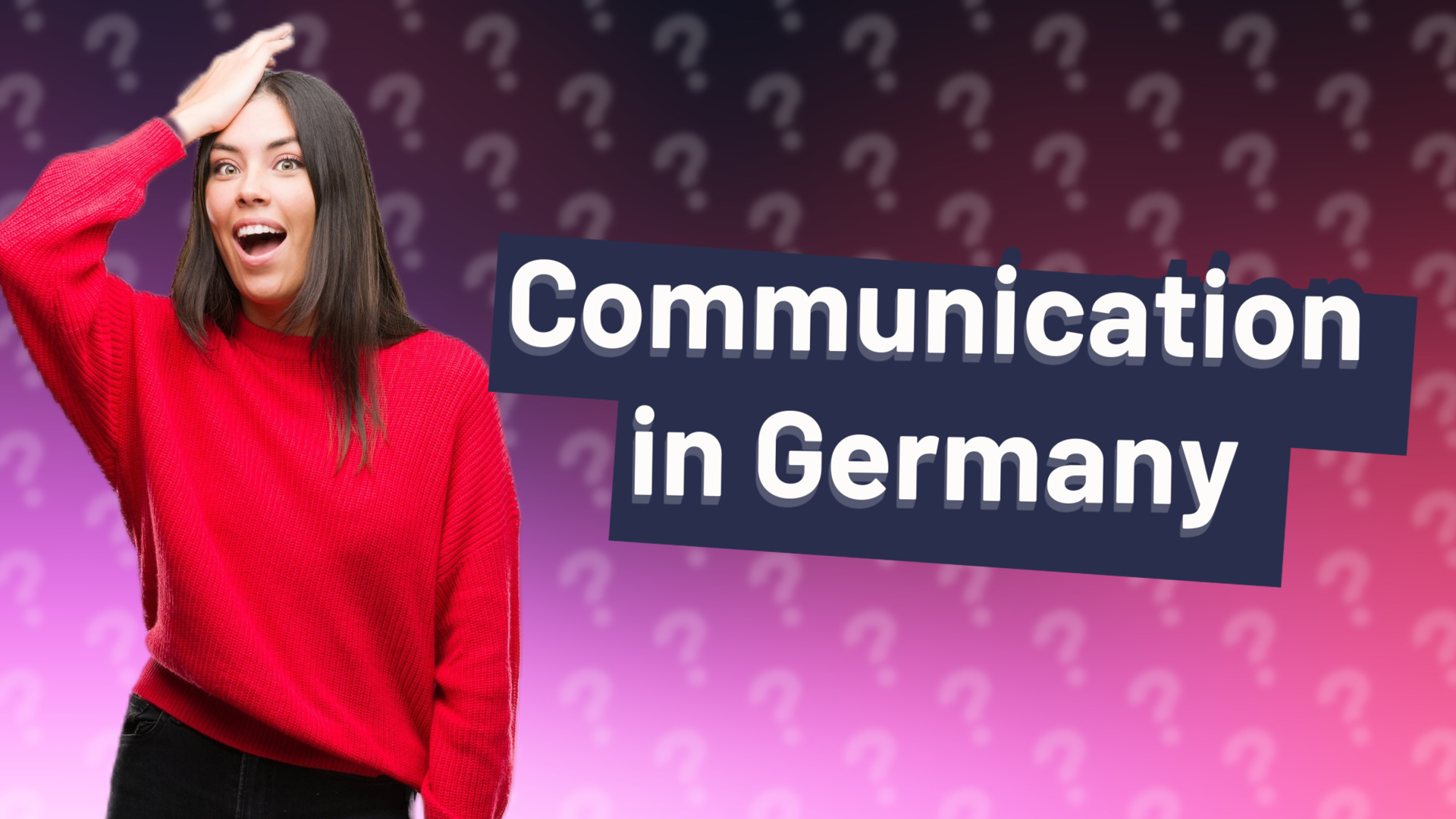 Communication in Germany