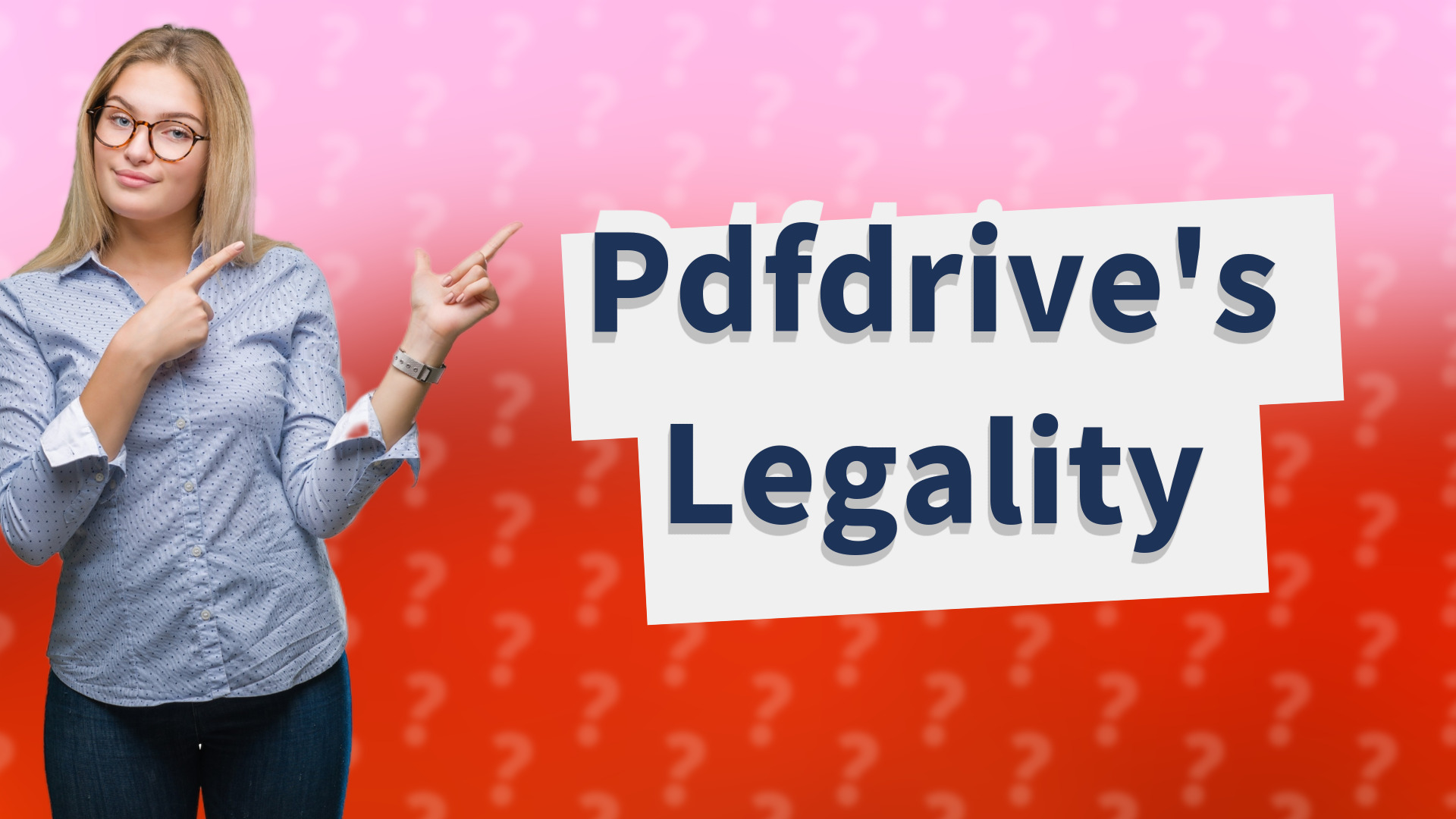 Pdfdrive's Legality