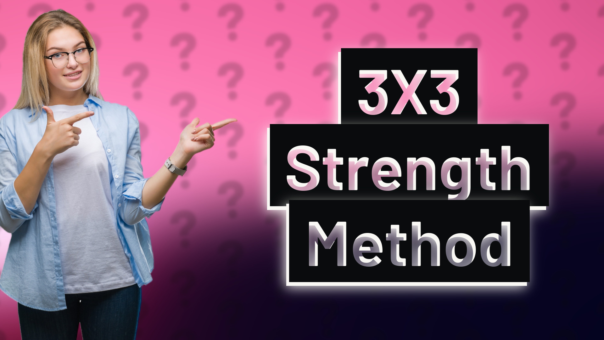 3X3 Strength Method