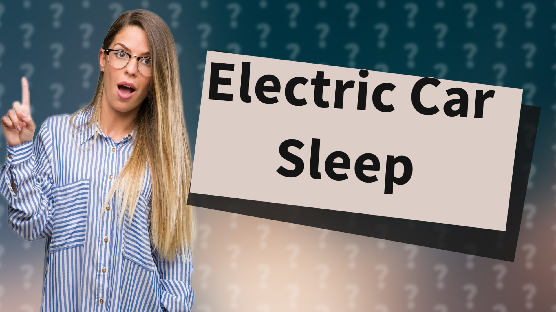 Electric Car Sleep