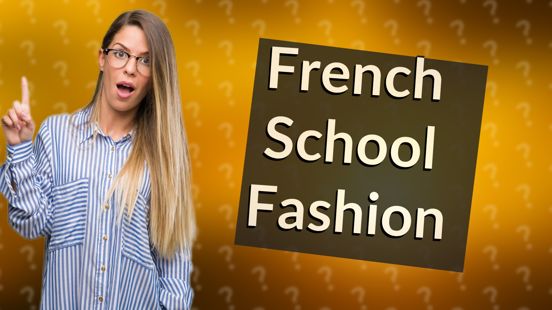 French School Fashion