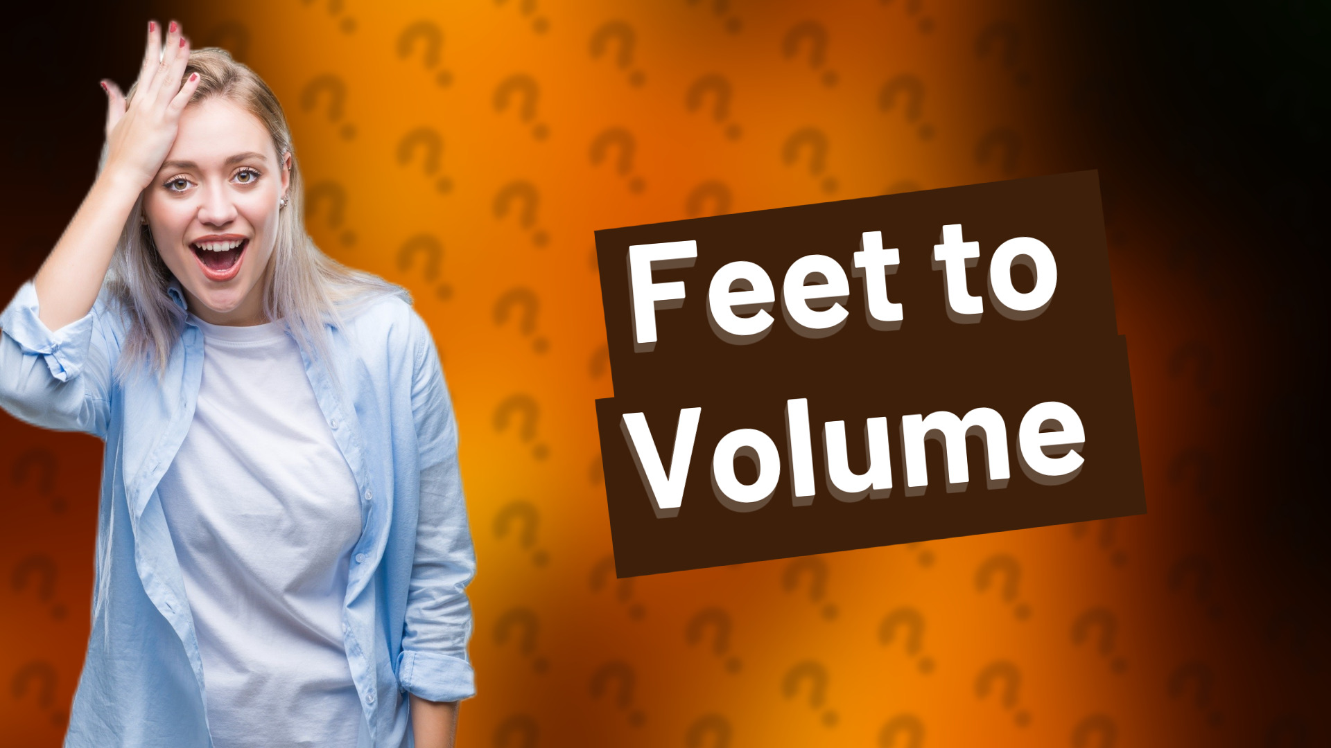 Feet to Volume