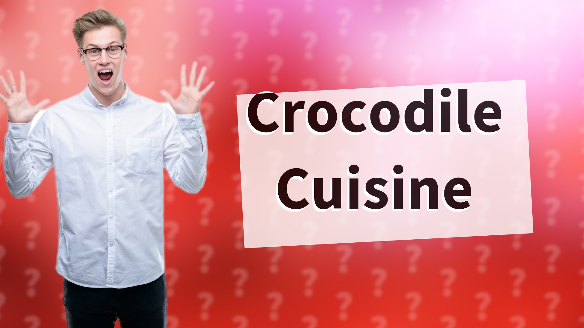 Crocodile Cuisine