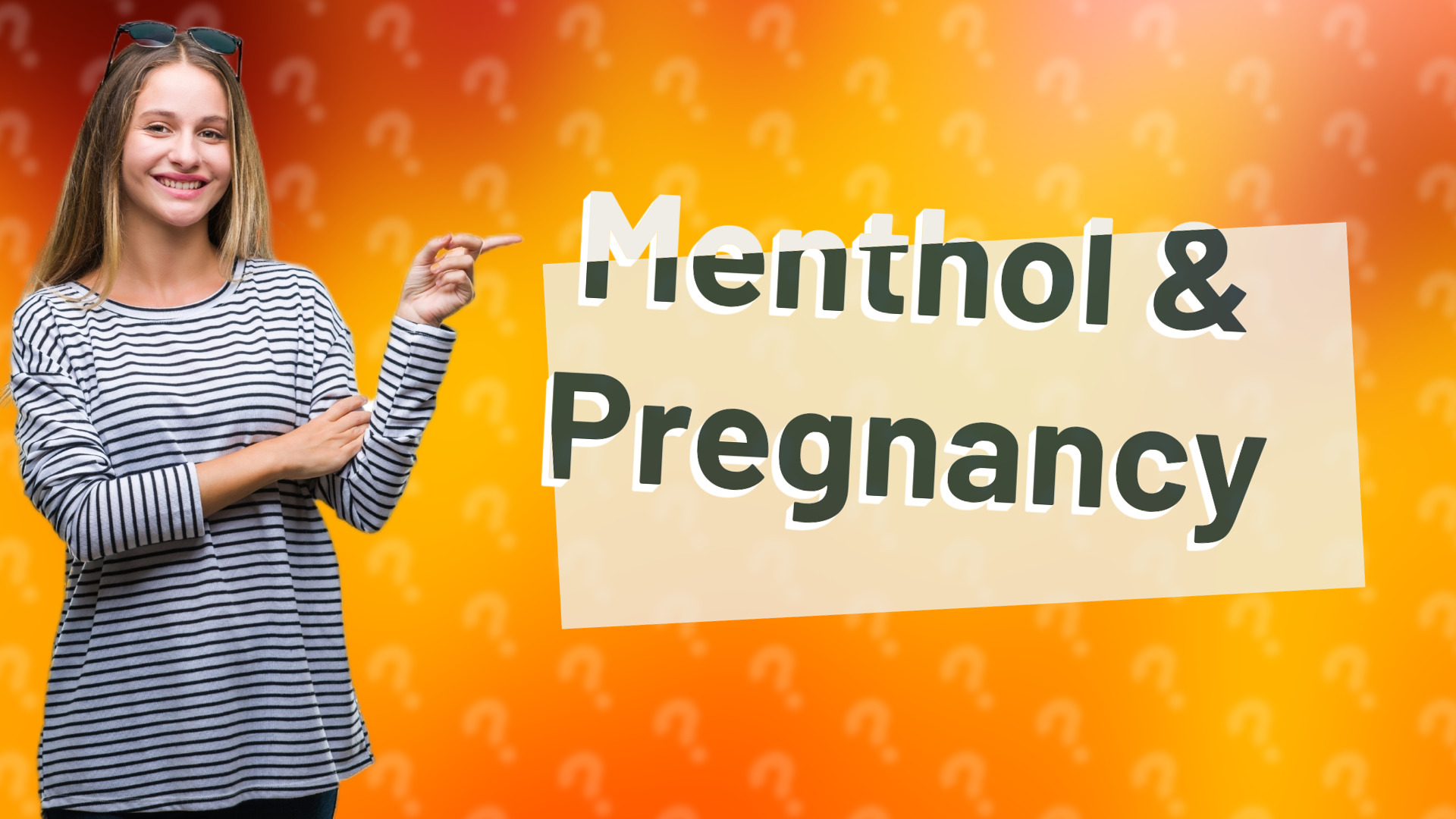 Menthol & Pregnancy