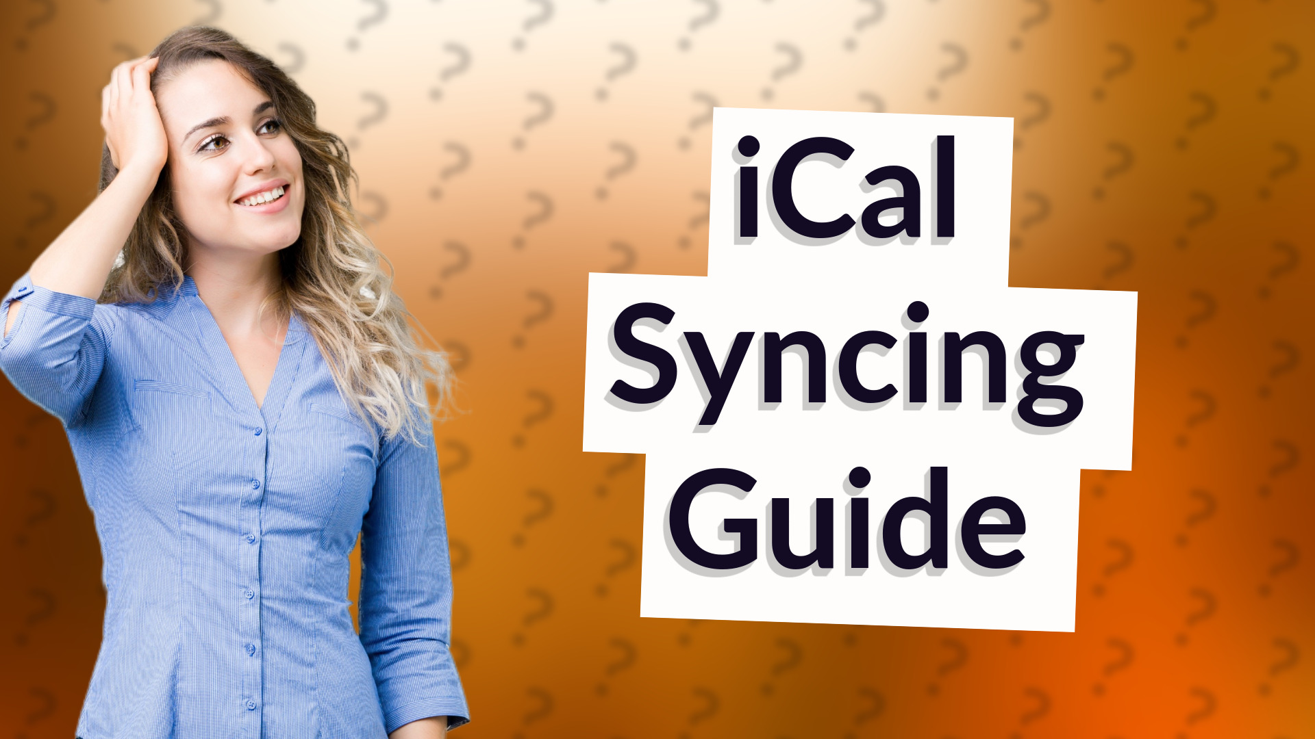 iCal Syncing Guide