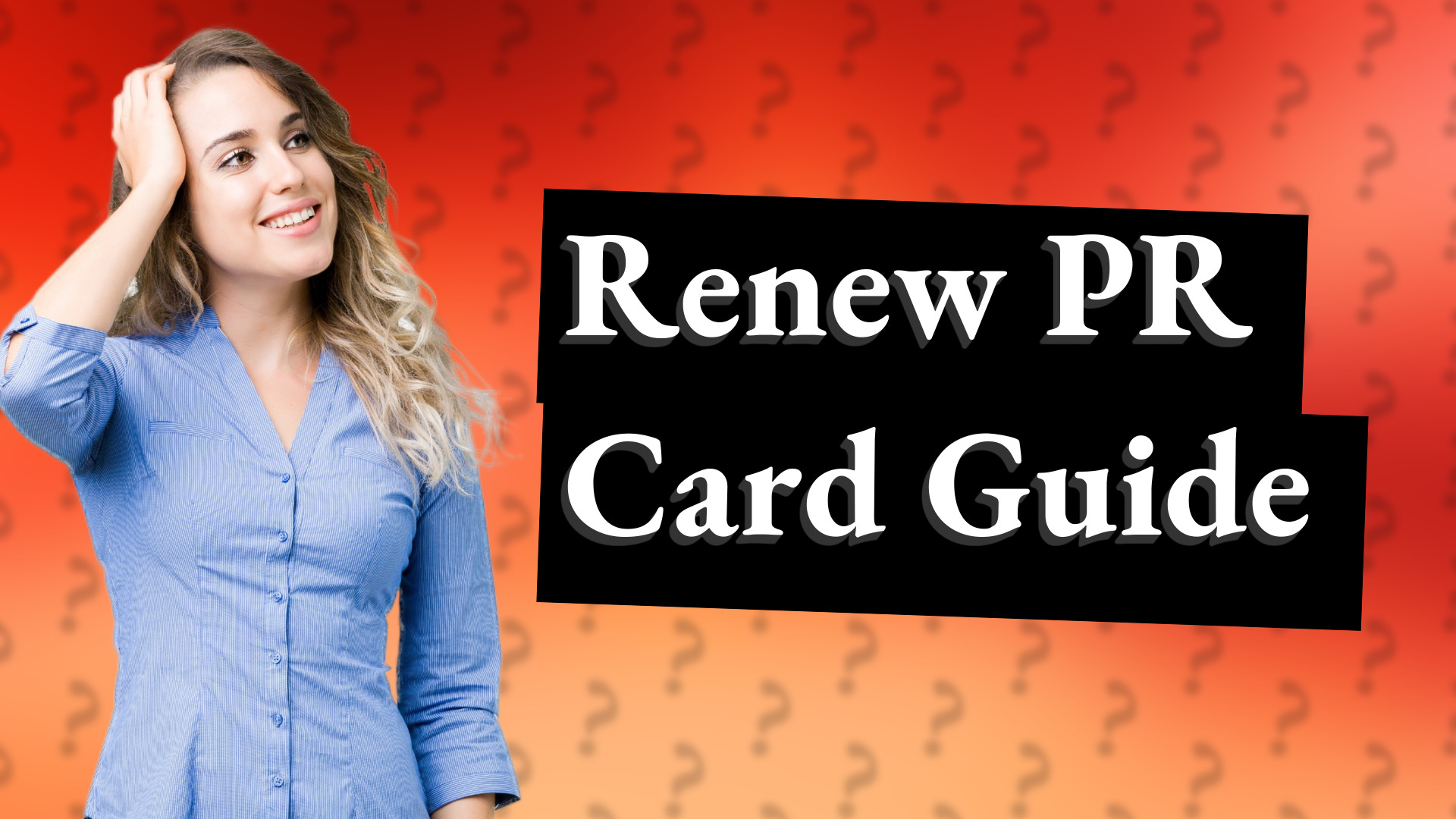 Renew PR Card Guide