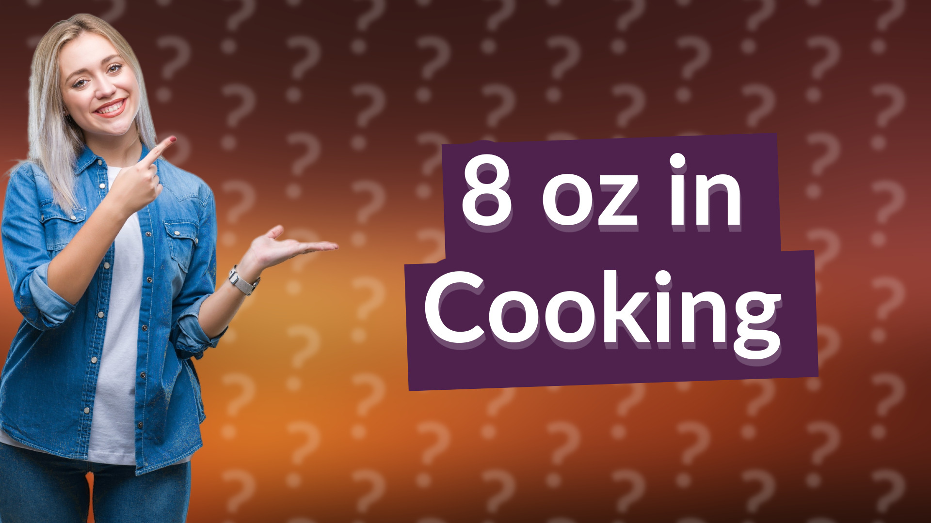 8 oz in Cooking
