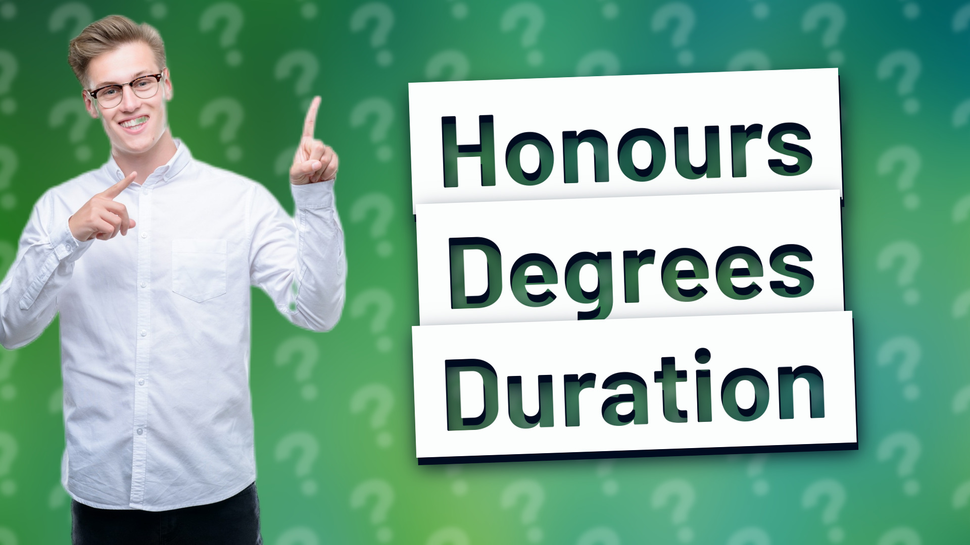 Honours Degrees Duration