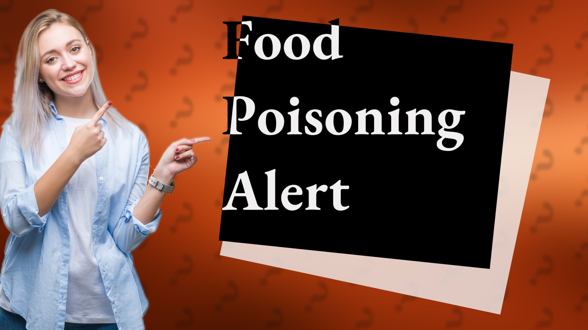 Food Poisoning Alert
