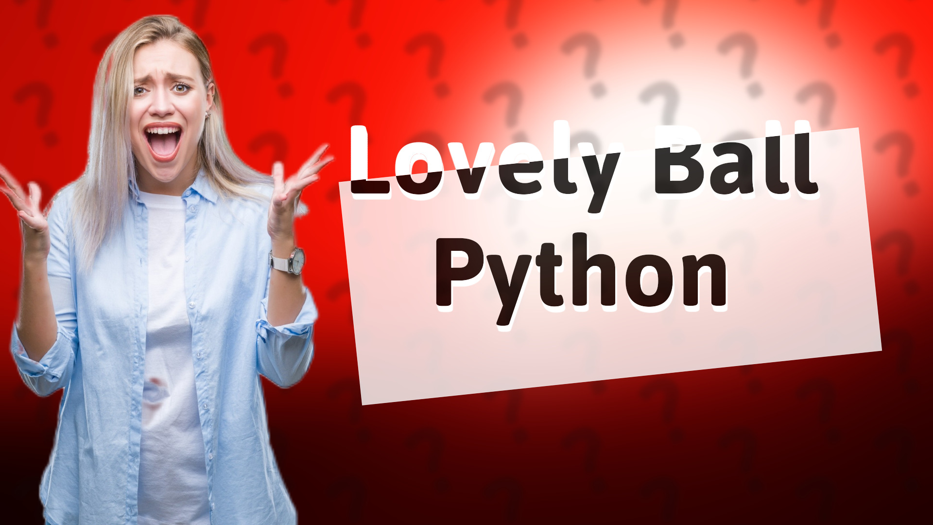 Lovely Ball Python
