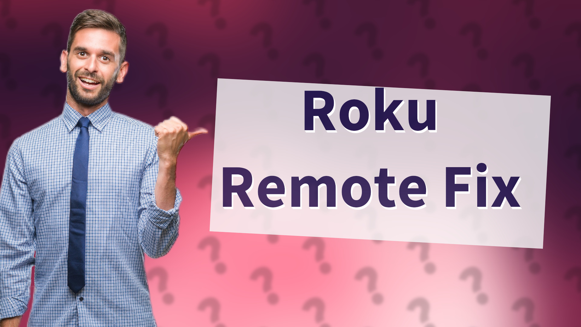Roku Remote Fix