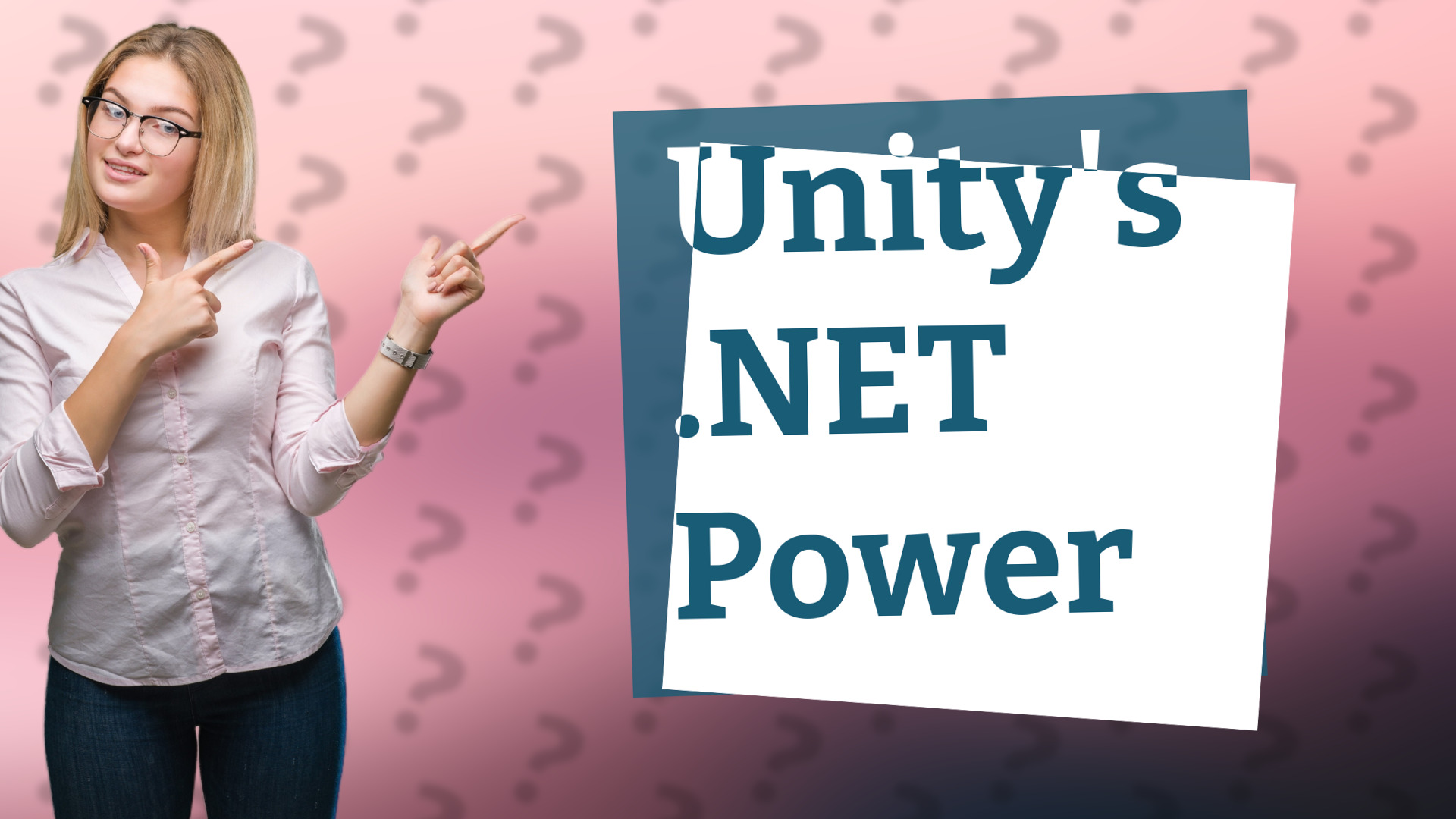 Unity's .NET Power