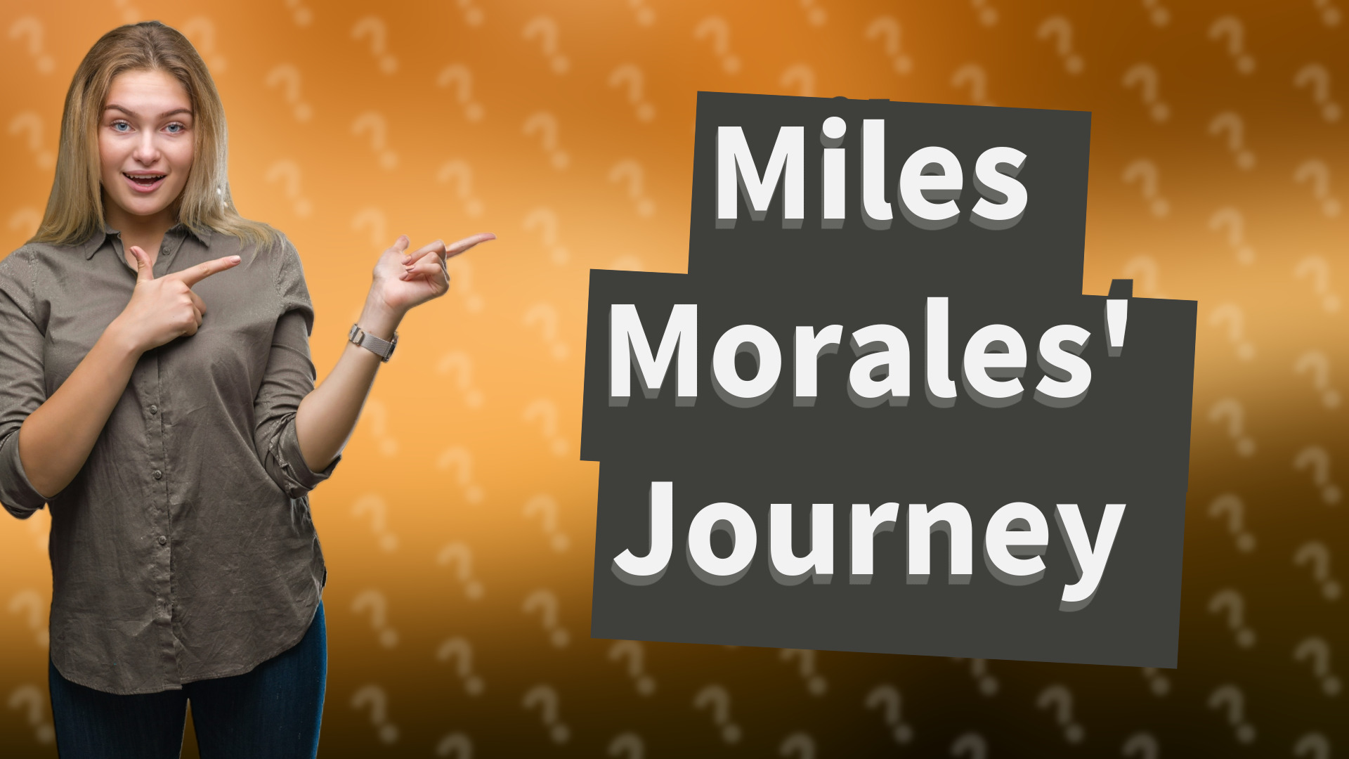 Miles Morales' Journey