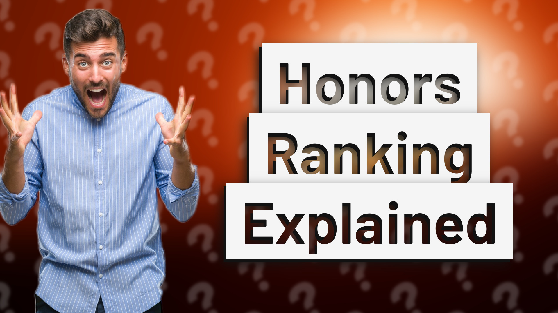 Honors Ranking Explained