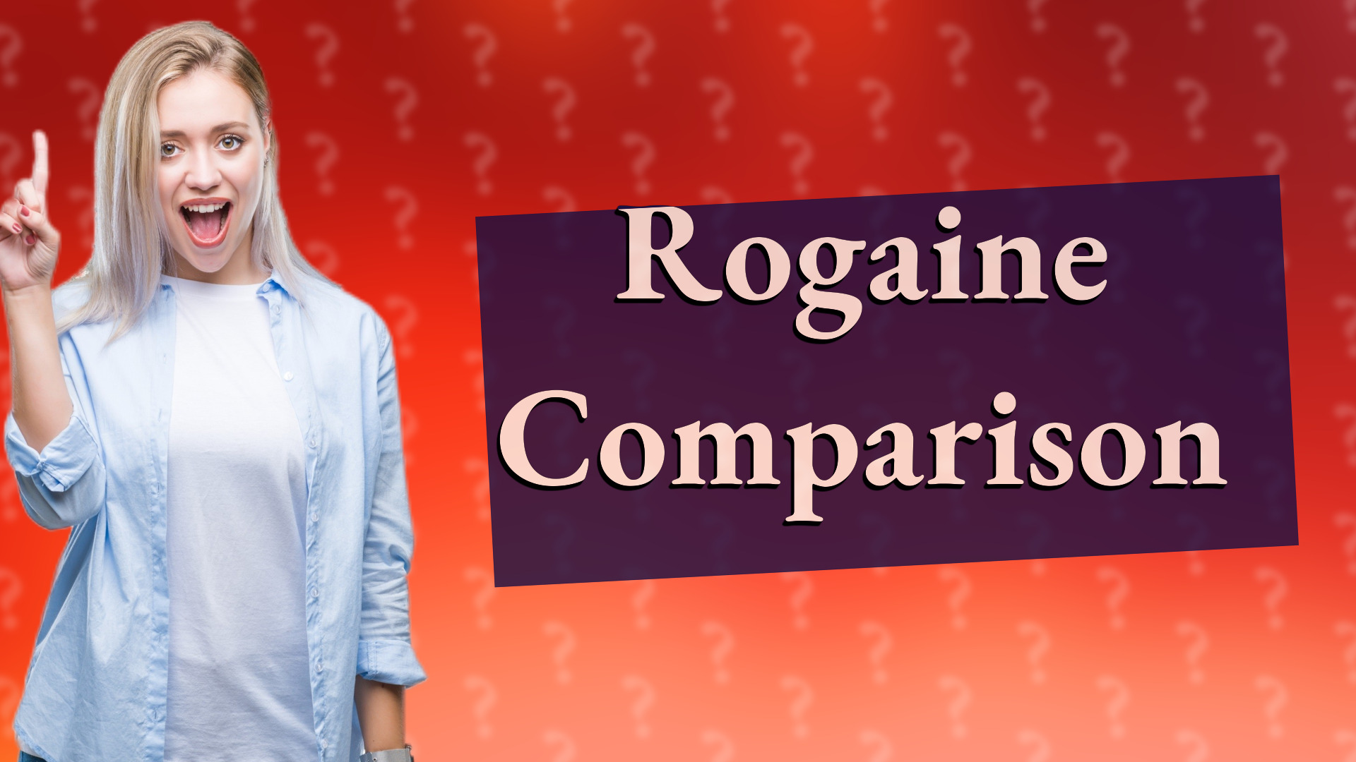 Rogaine Comparison