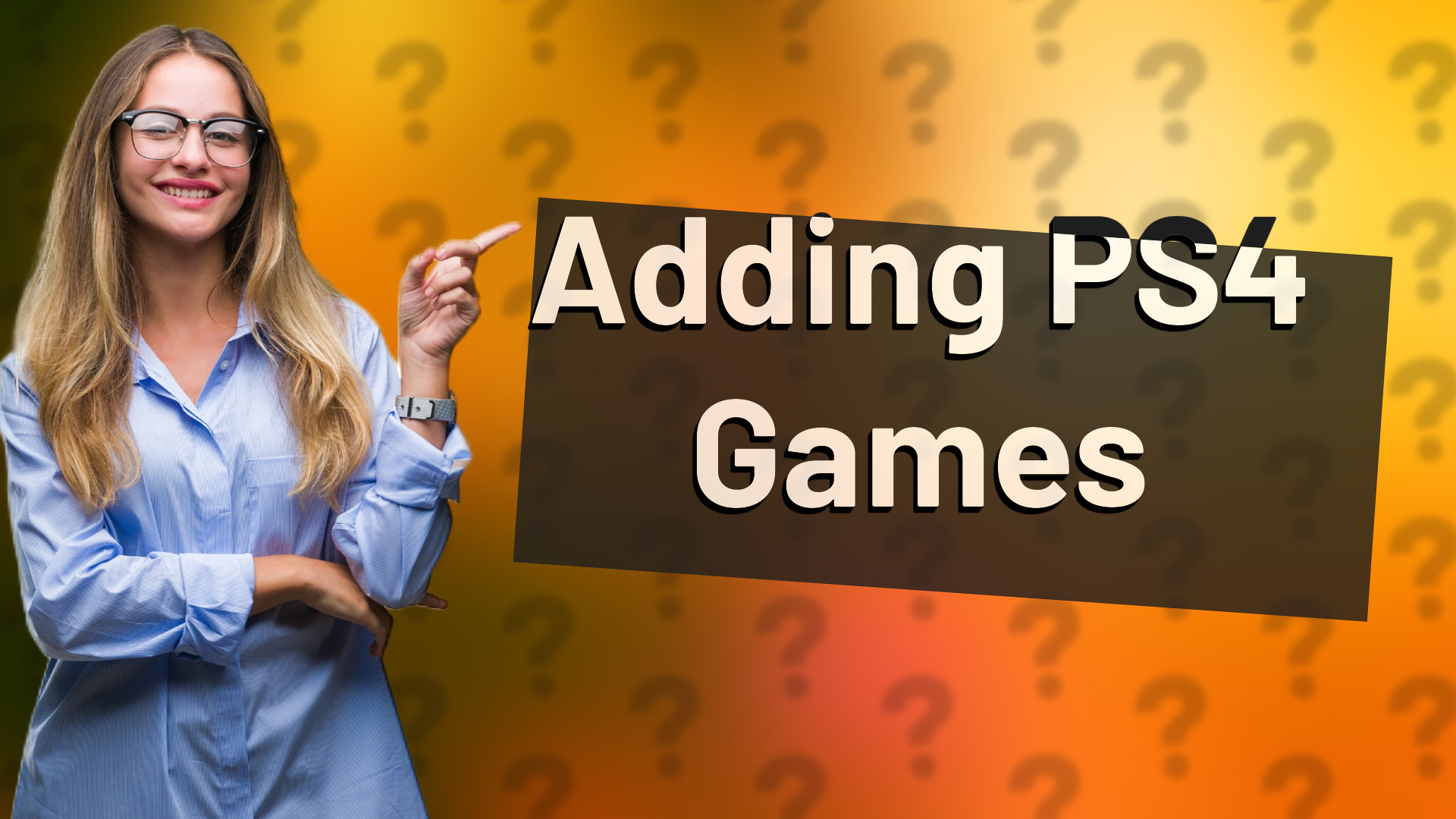 Adding PS4 Games