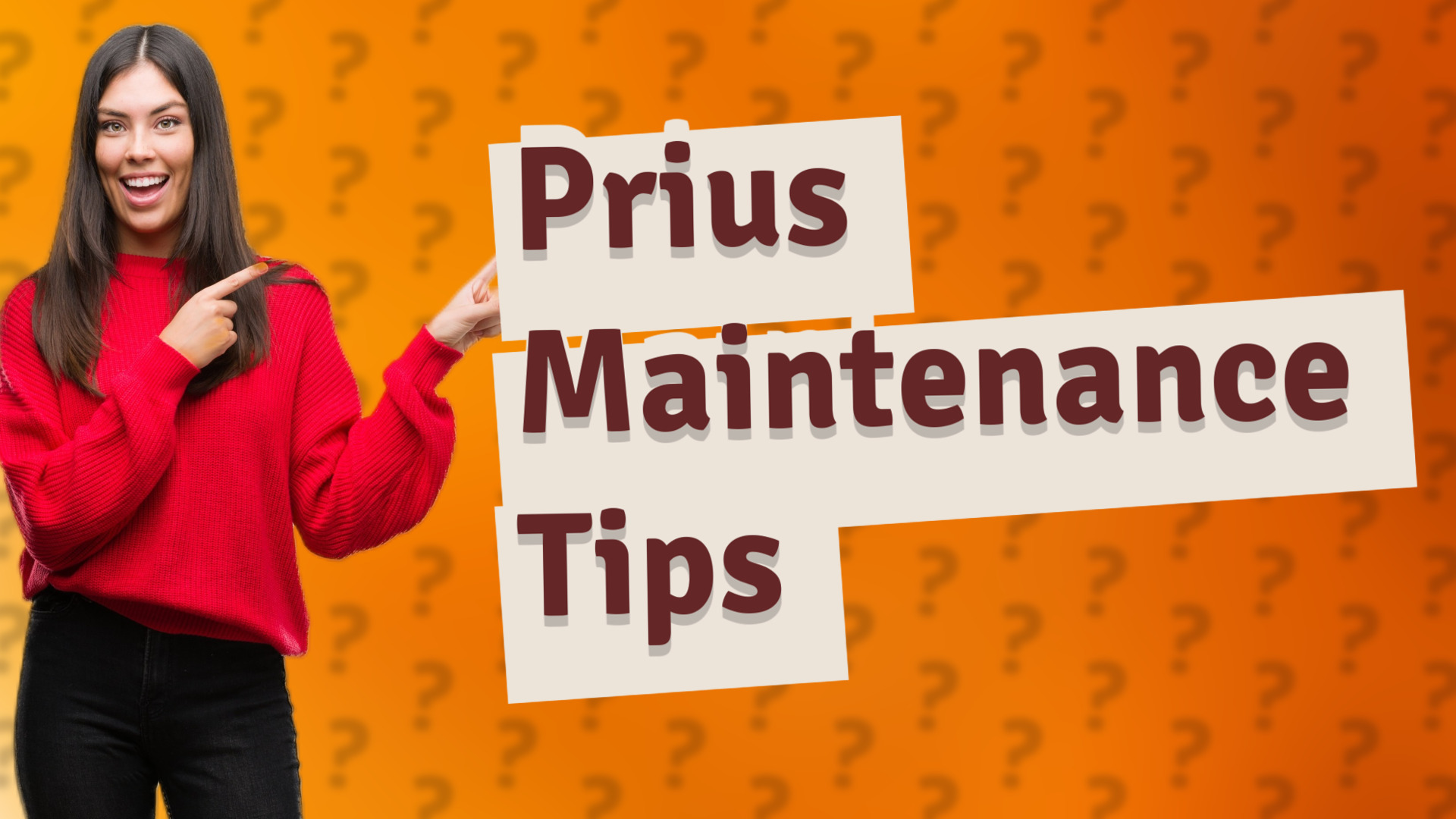 Prius Maintenance Tips