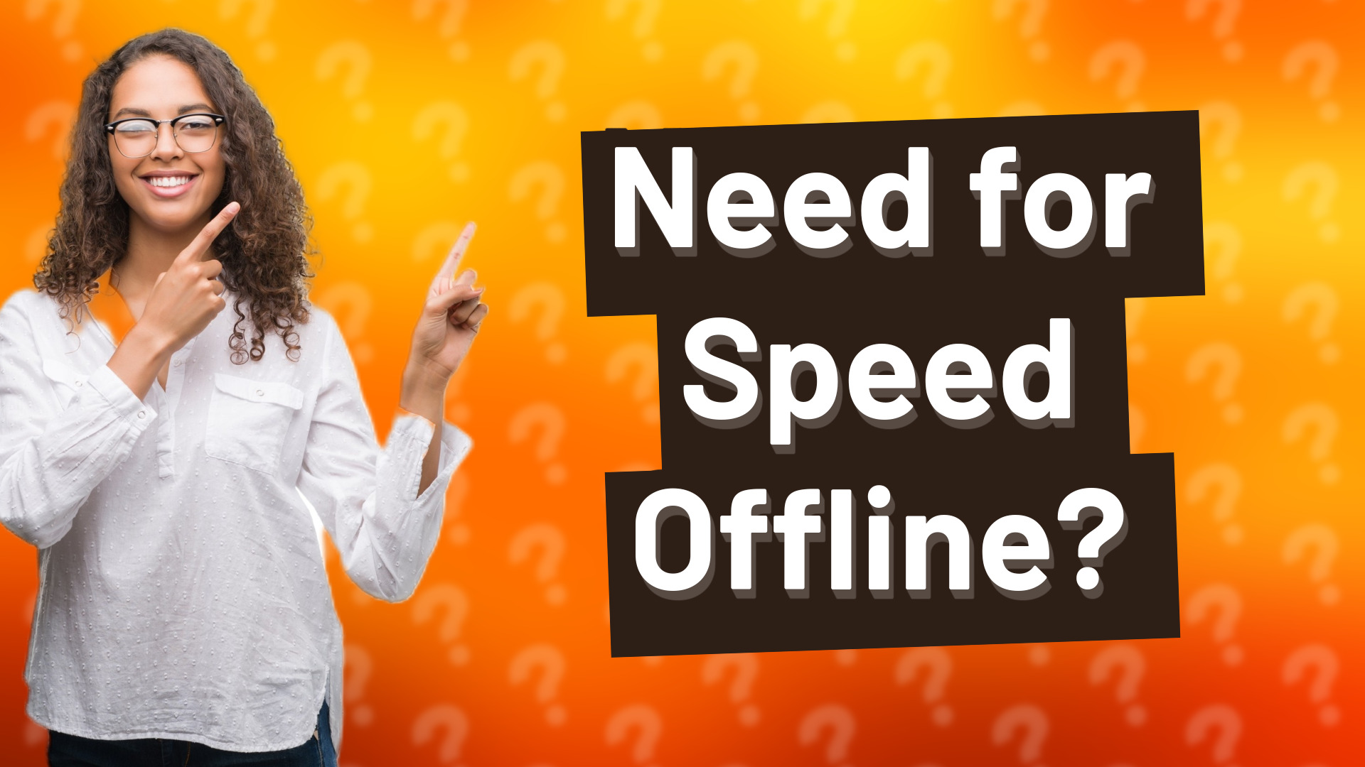 Need for Speed Offline?