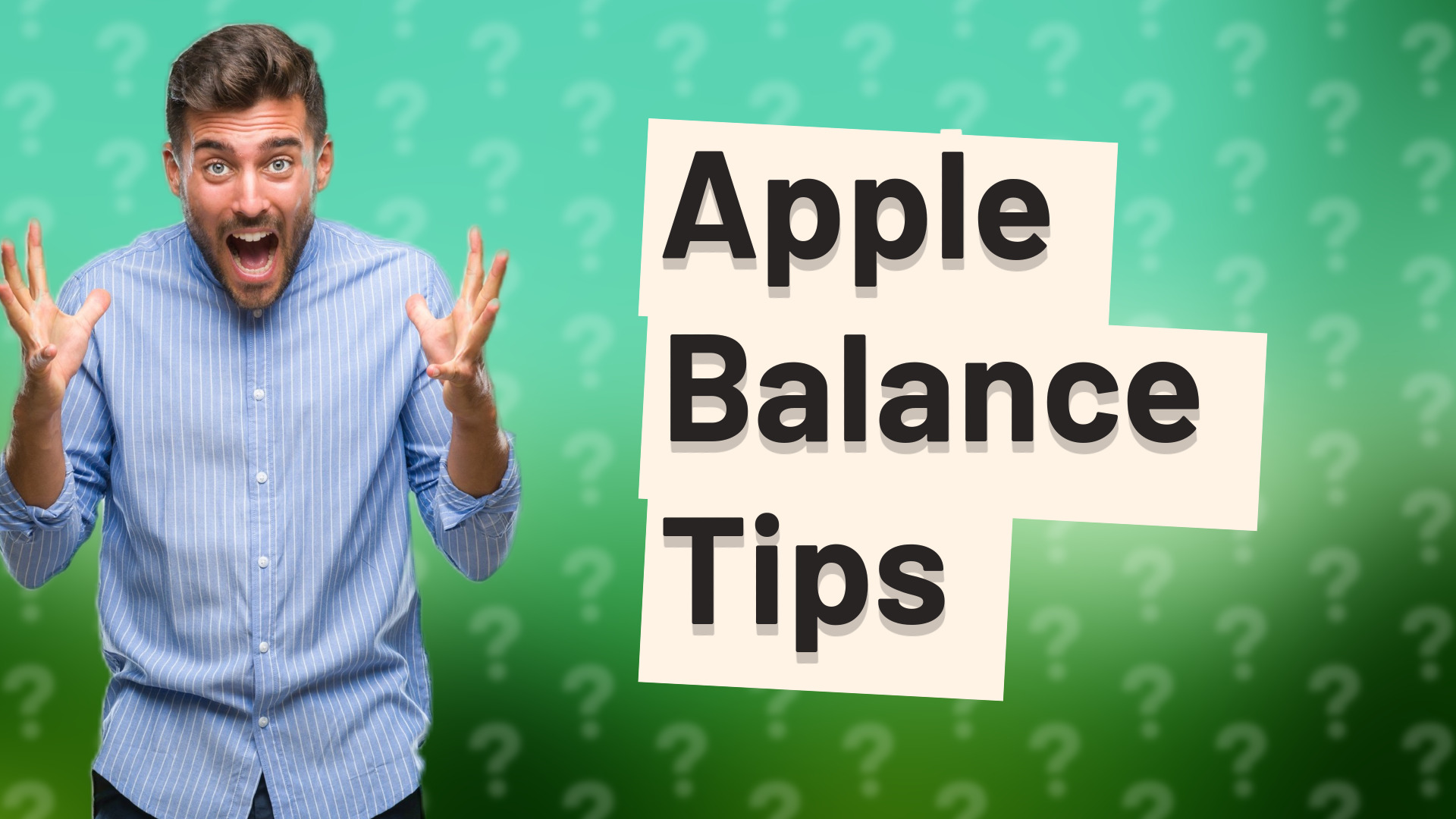 Apple Balance Tips