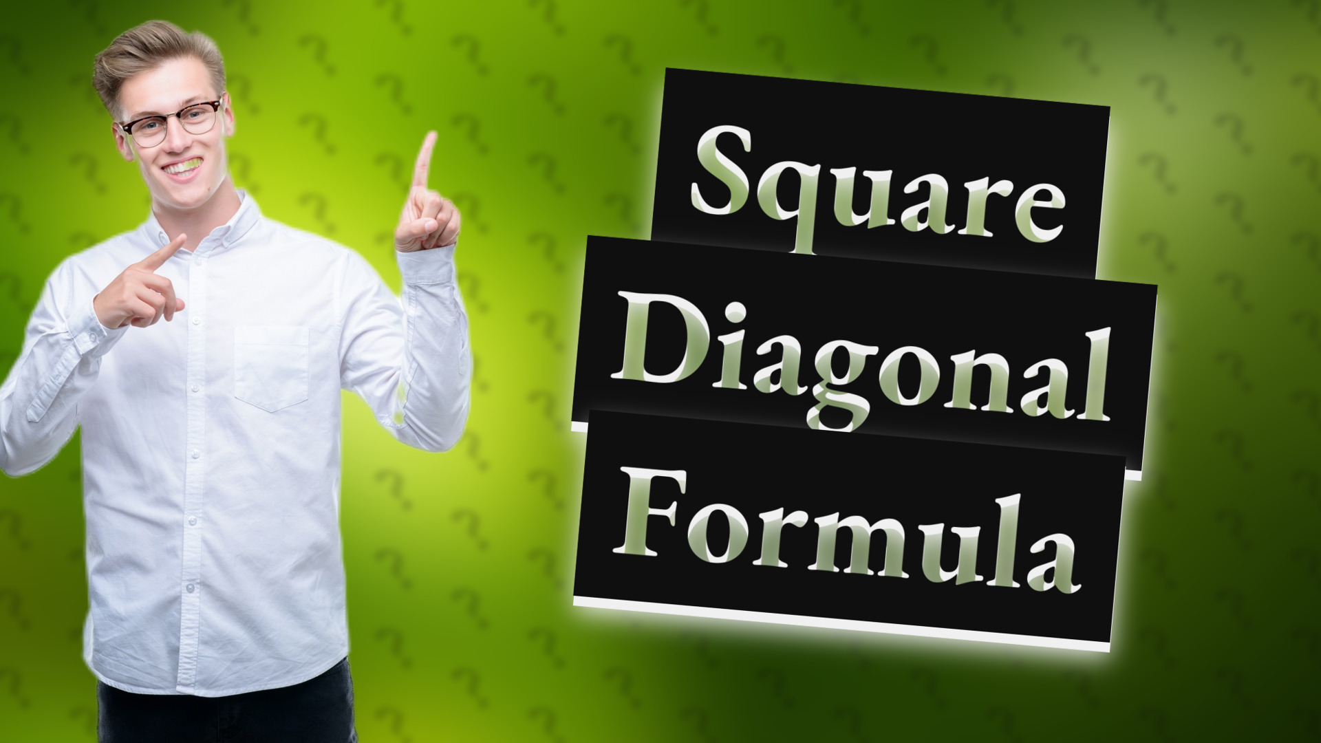 Square Diagonal Formula