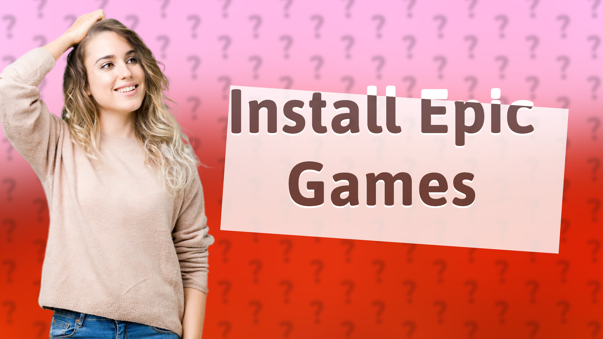 Install Epic Games