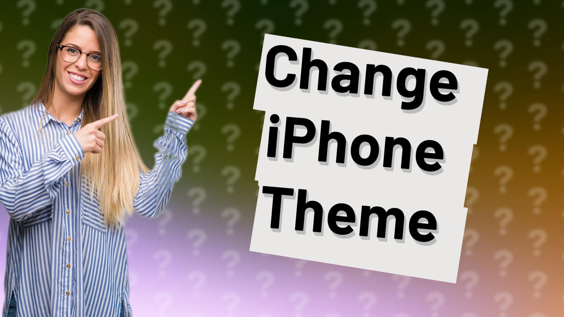 Change iPhone Theme