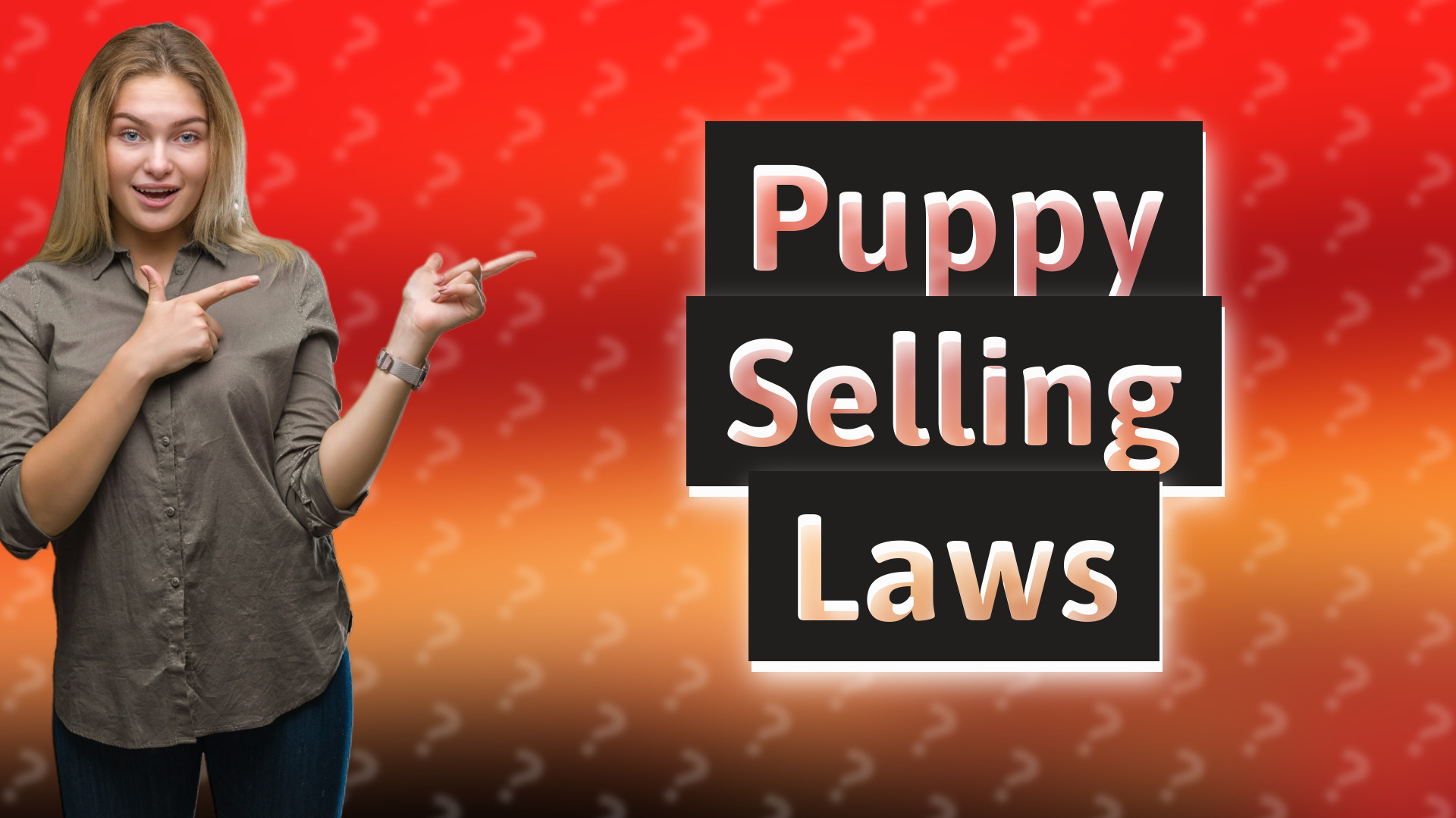 Puppy Selling Laws