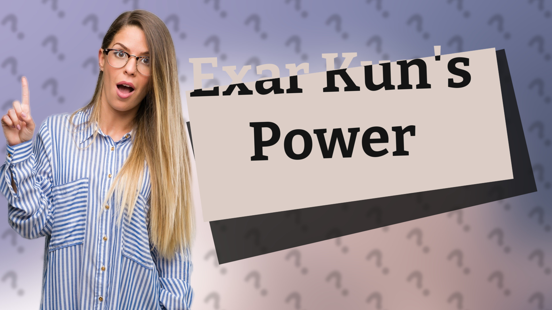 Exar Kun's Power