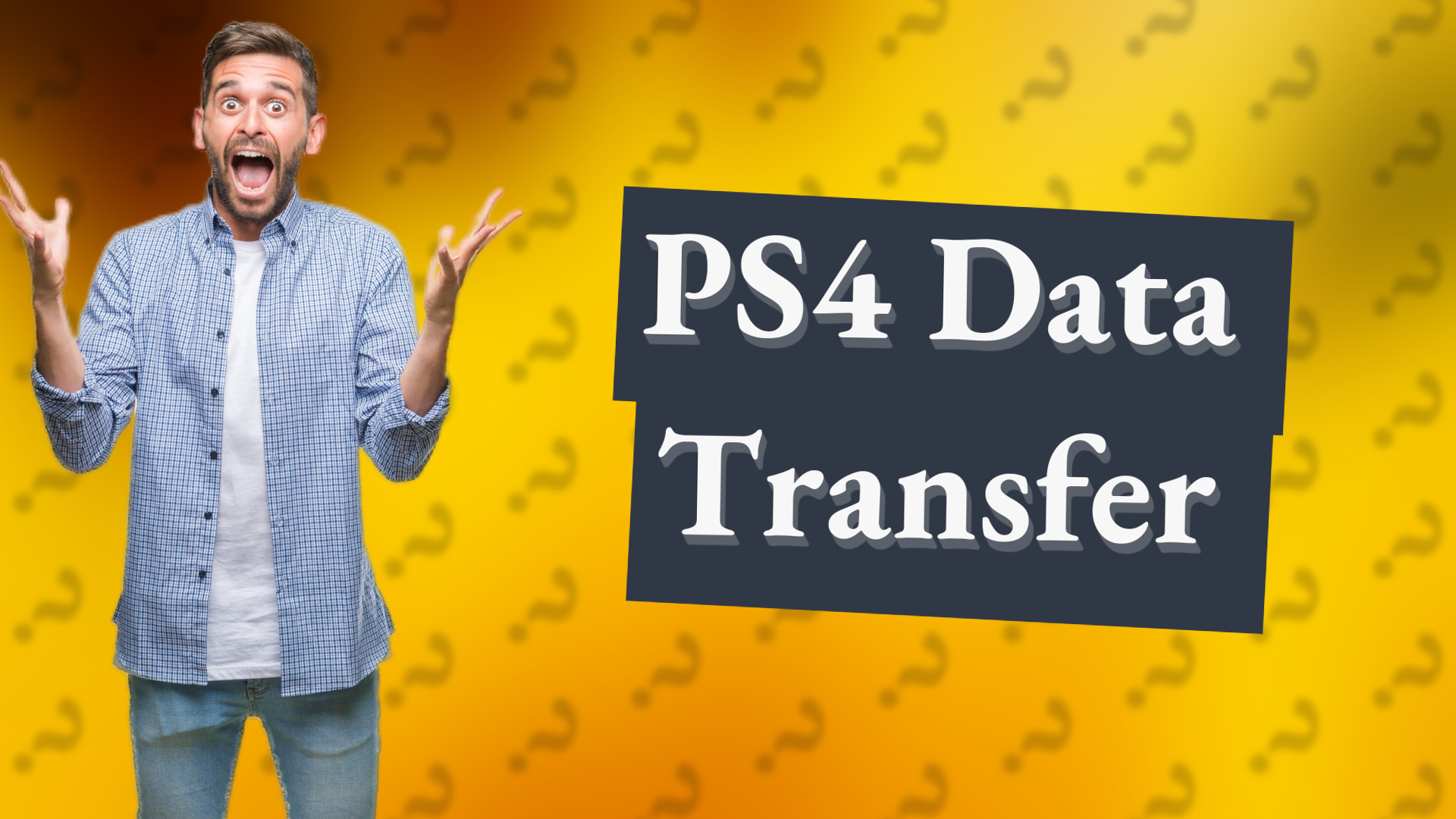 PS4 Data Transfer
