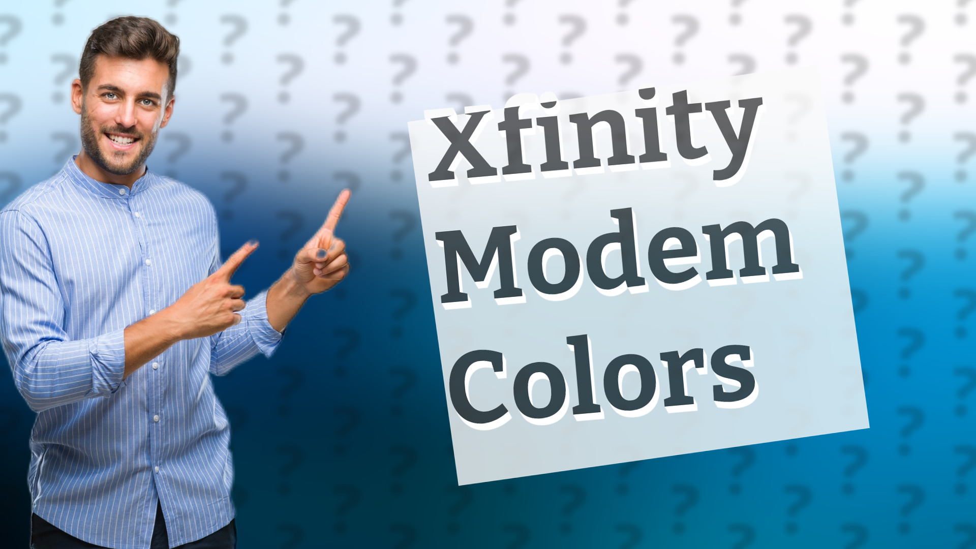 Xfinity Modem Colors