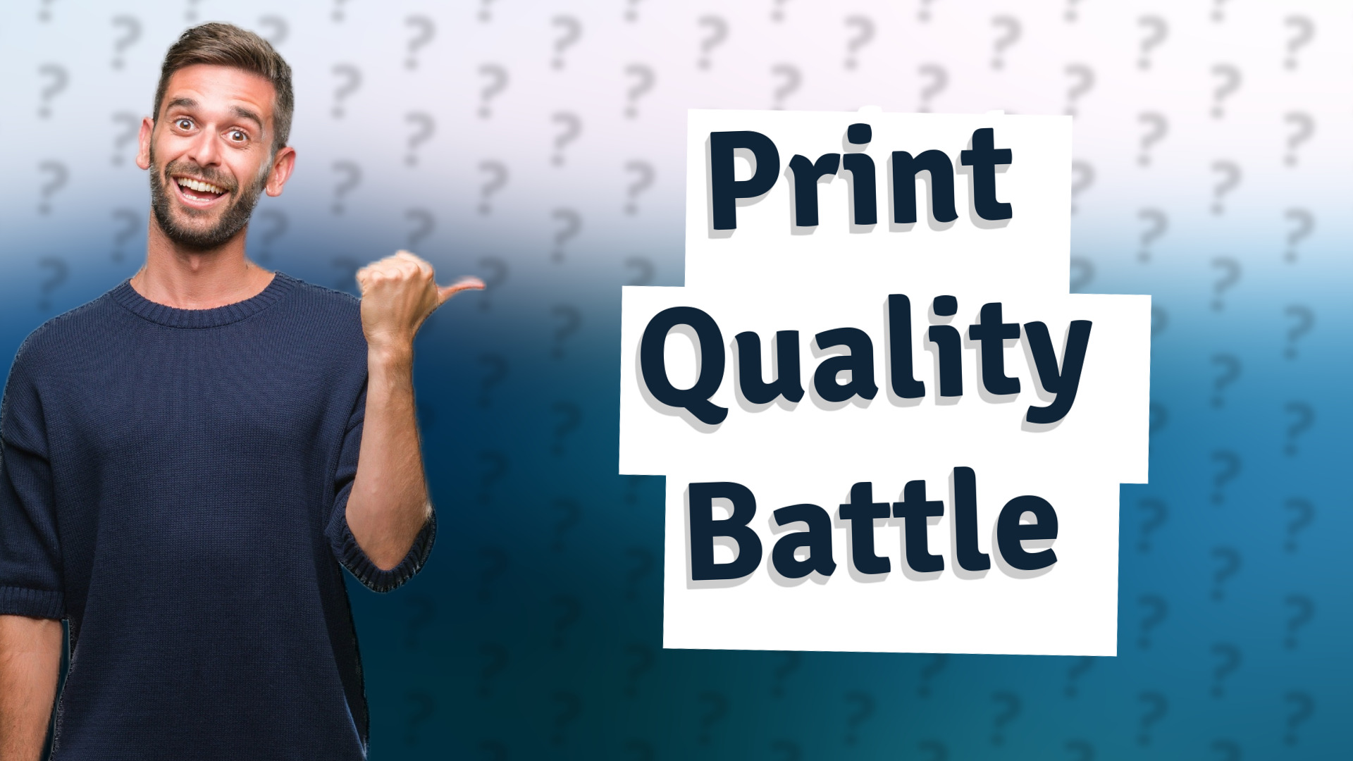 Print Quality Battle