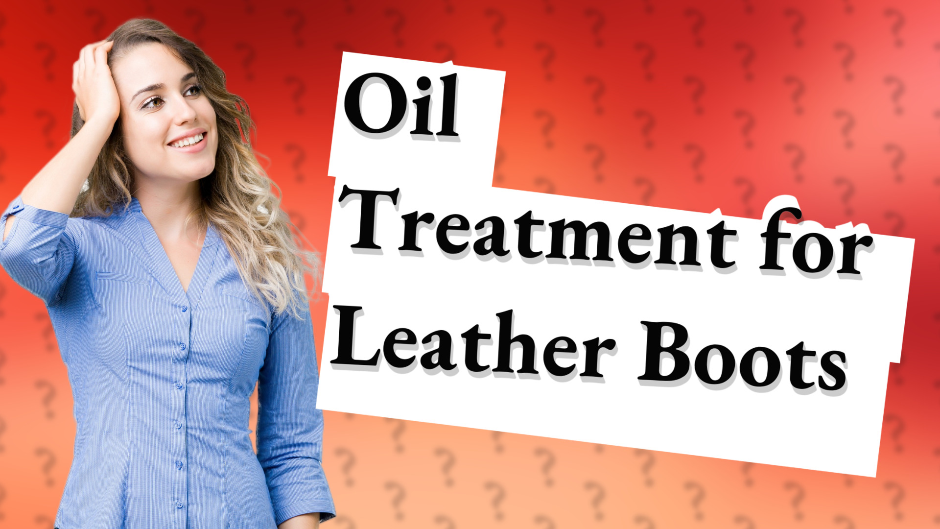 Oil Treatment for Leather Boots