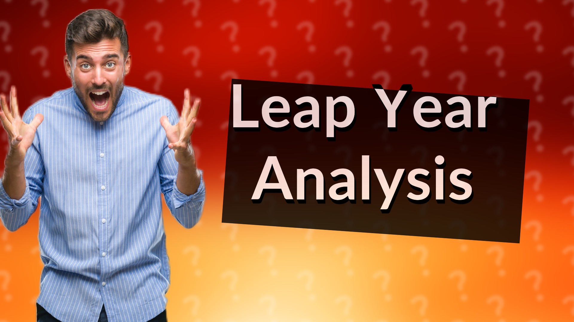 Leap Year Analysis