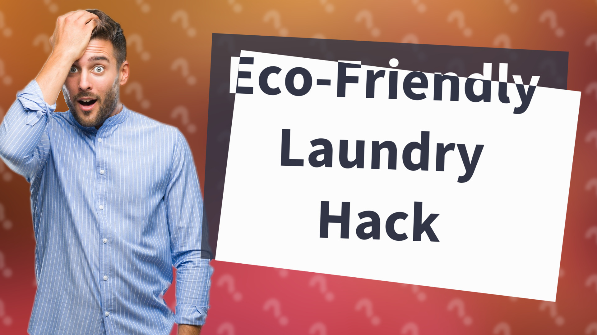 Eco-Friendly Laundry Hack