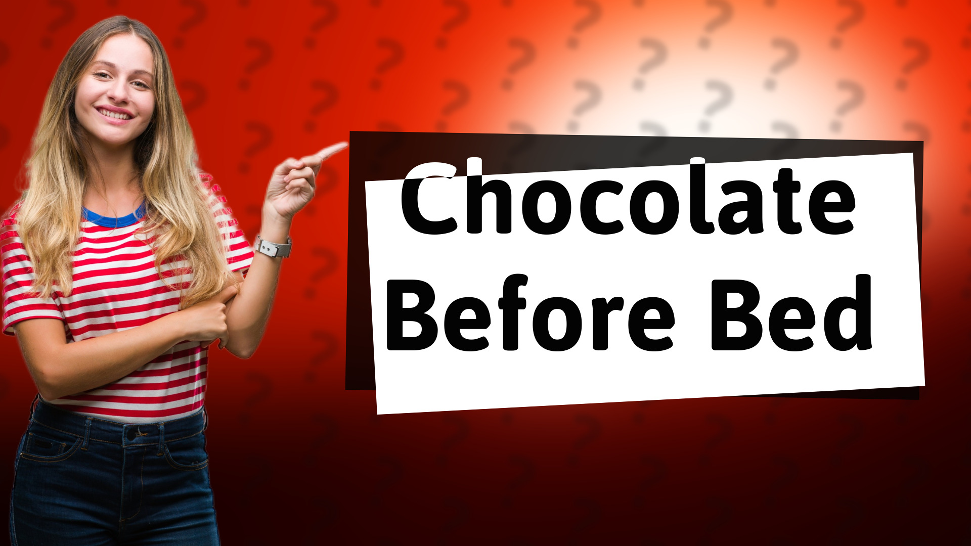 Chocolate Before Bed