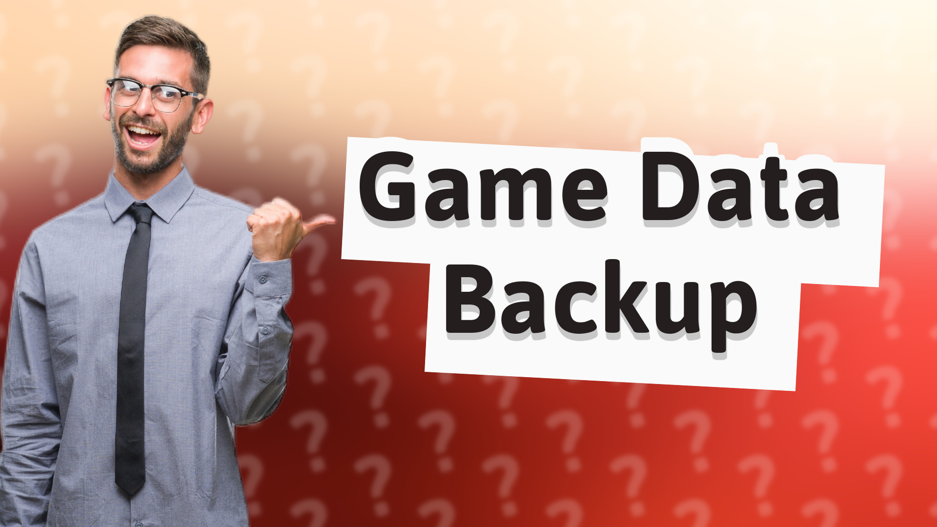 Game Data Backup