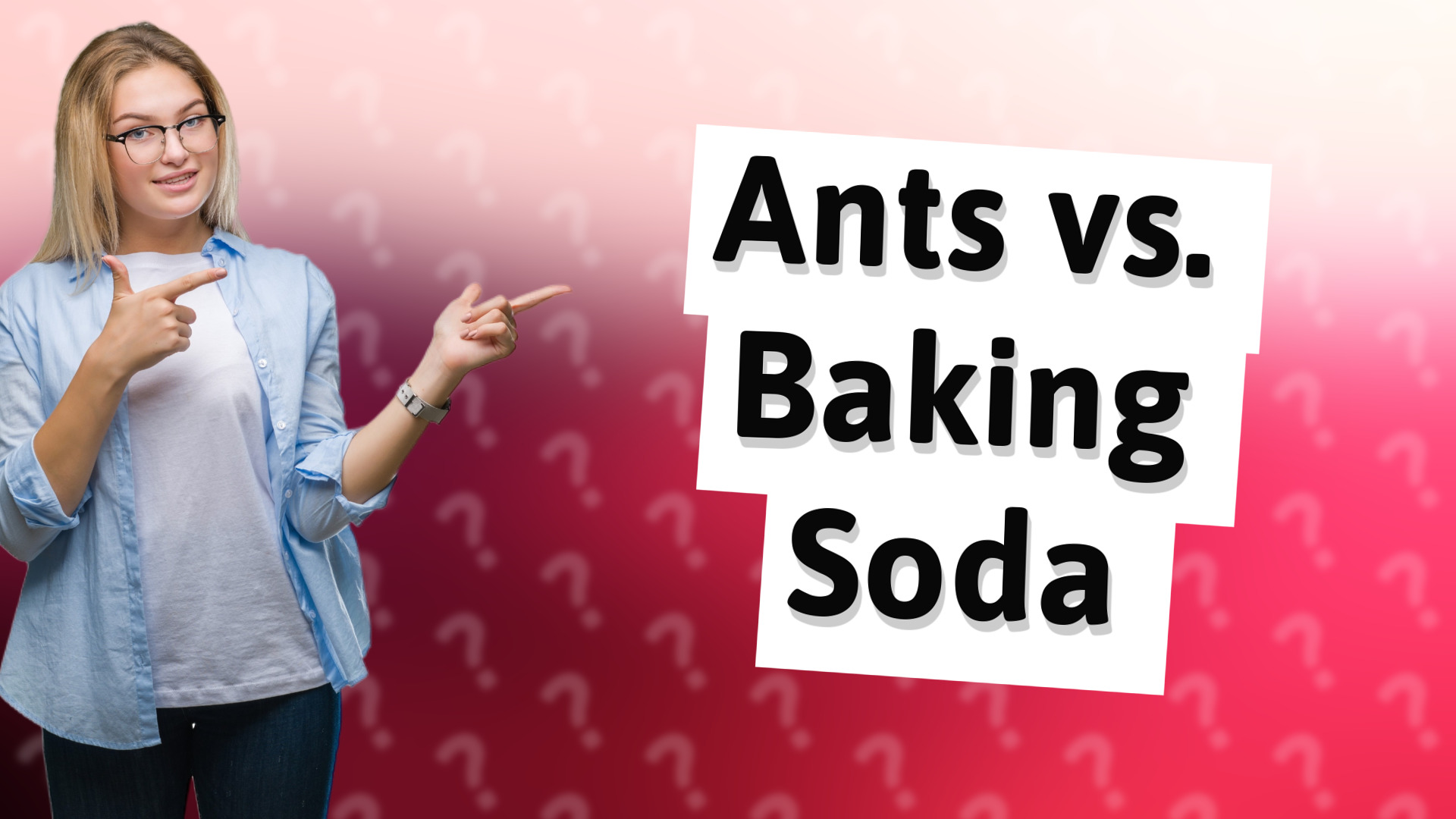 Ants vs. Baking Soda