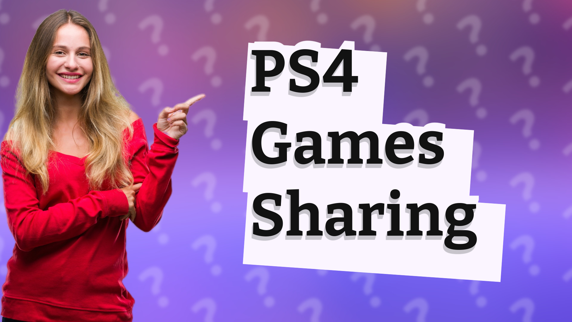 PS4 Games Sharing