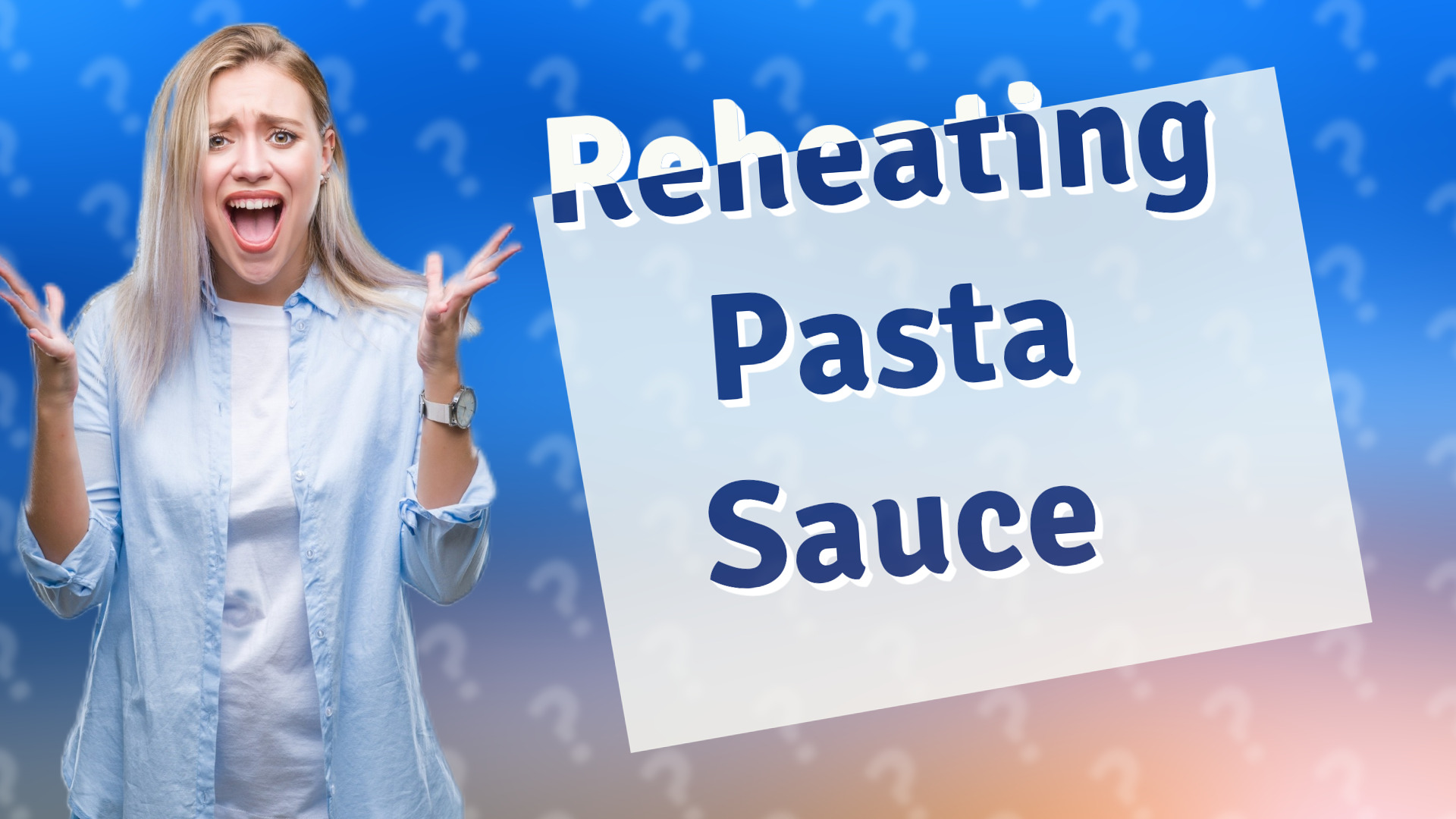 Reheating Pasta Sauce