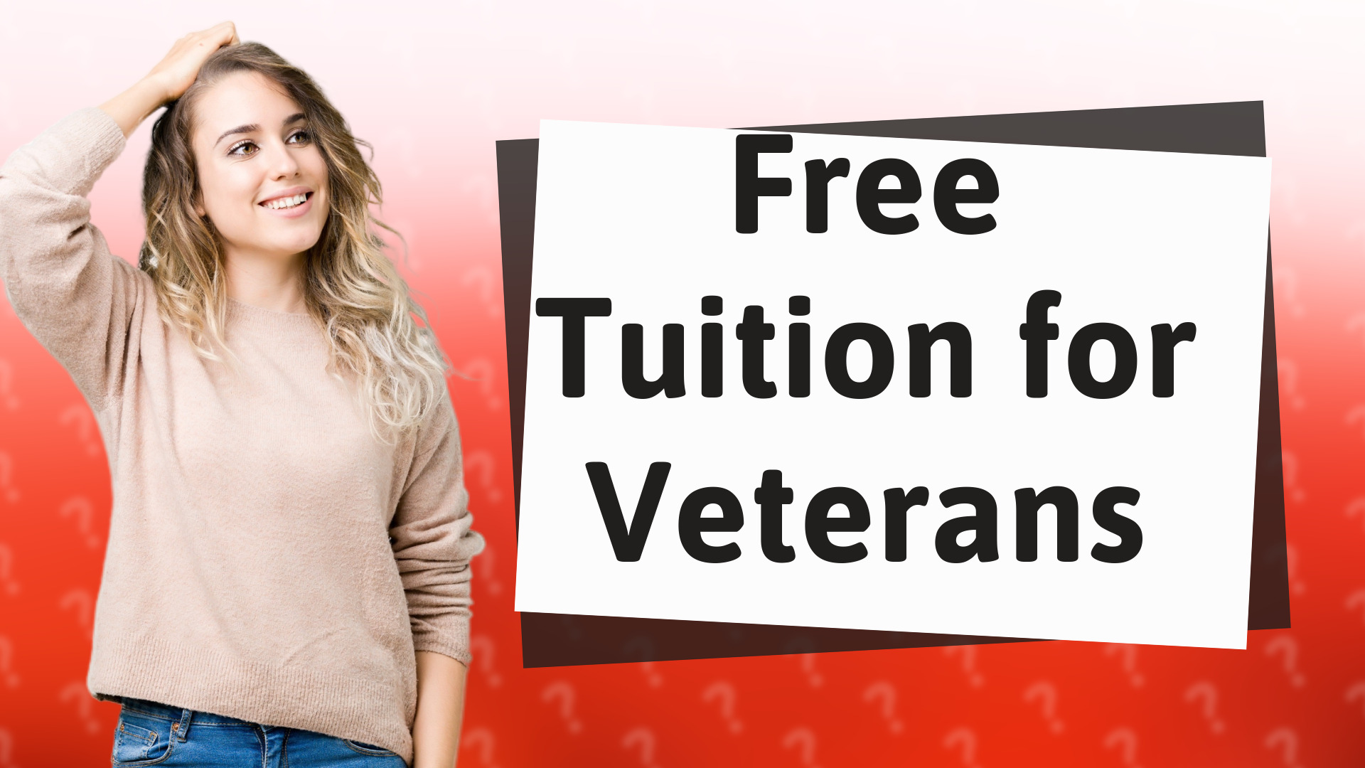 Free Tuition for Veterans